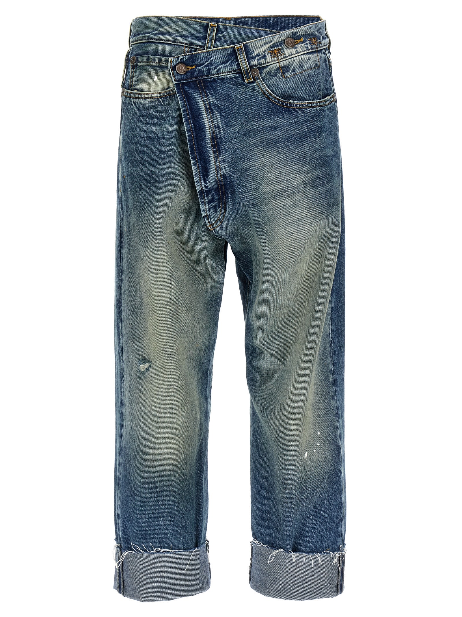 R13 cross Over Jeans