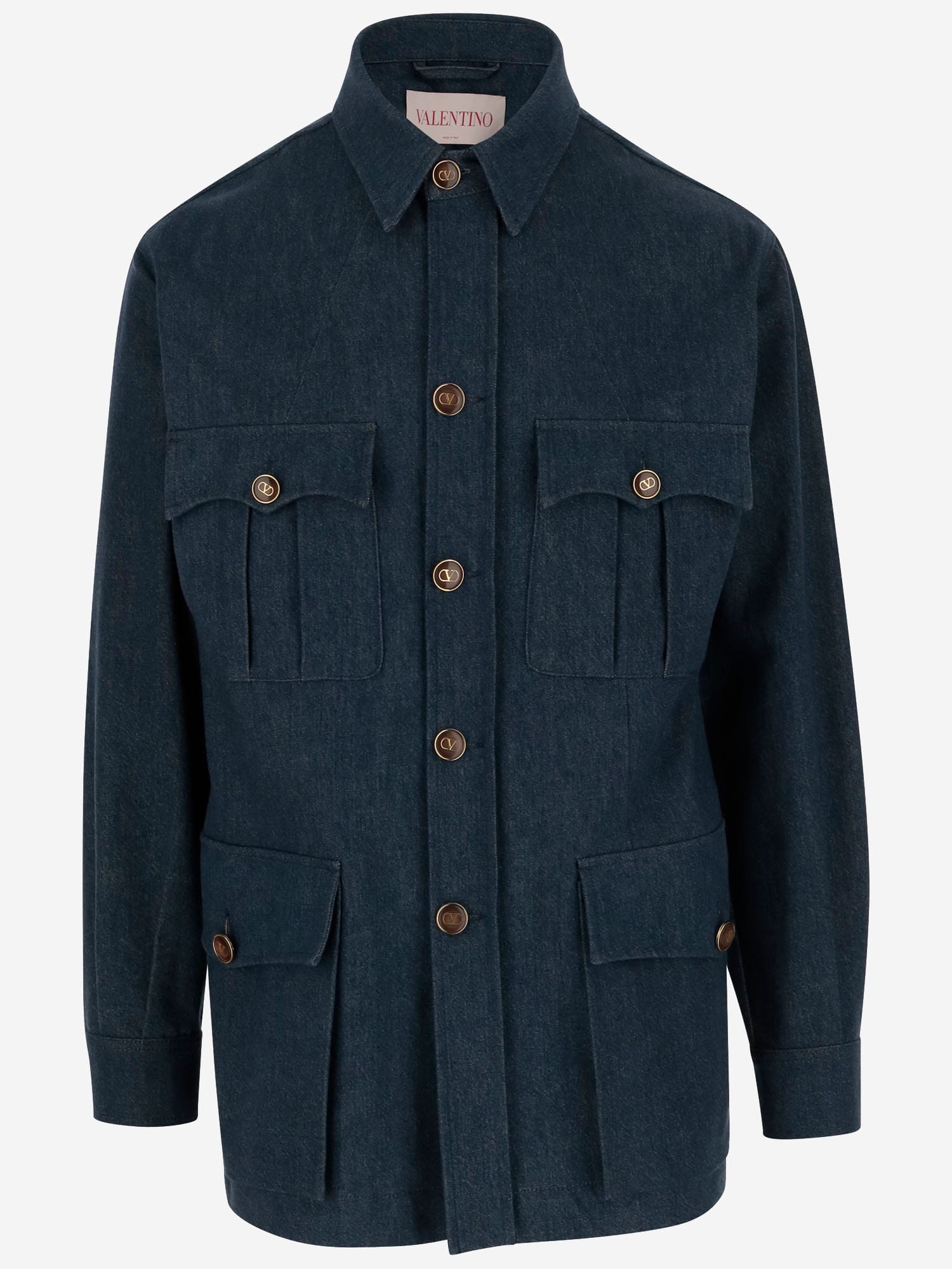 Valentino Cotton Denim Jacket