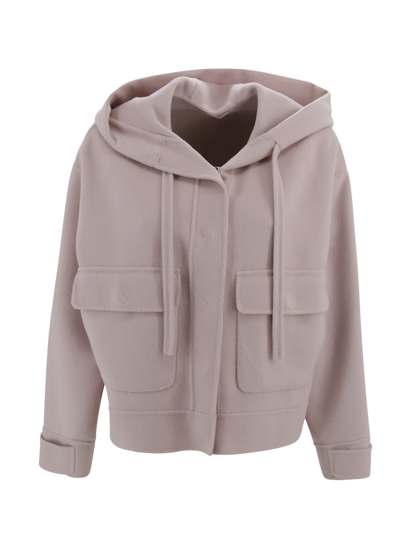 Weekend Max Mara Wool Hooded Jacket