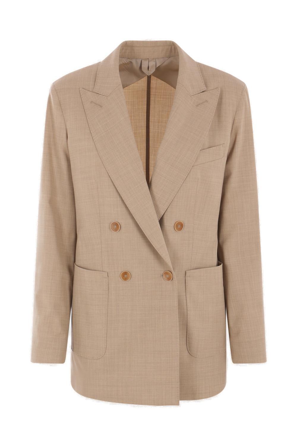 Max Mara 双排扣长袖夹克