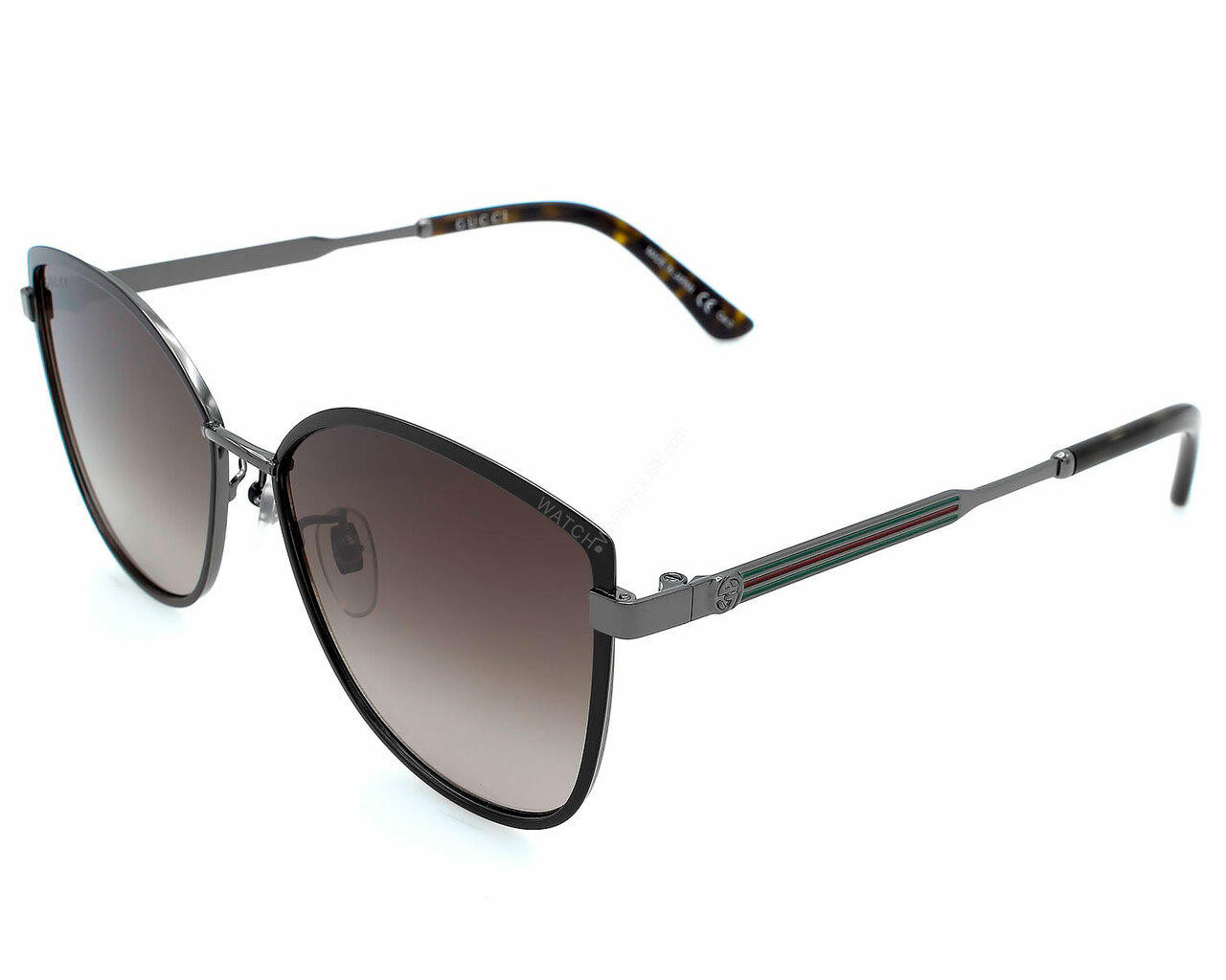 GUCCI Brown Gradient Lens 57-16-150MM Women's Sunglasses GG0589SK 002