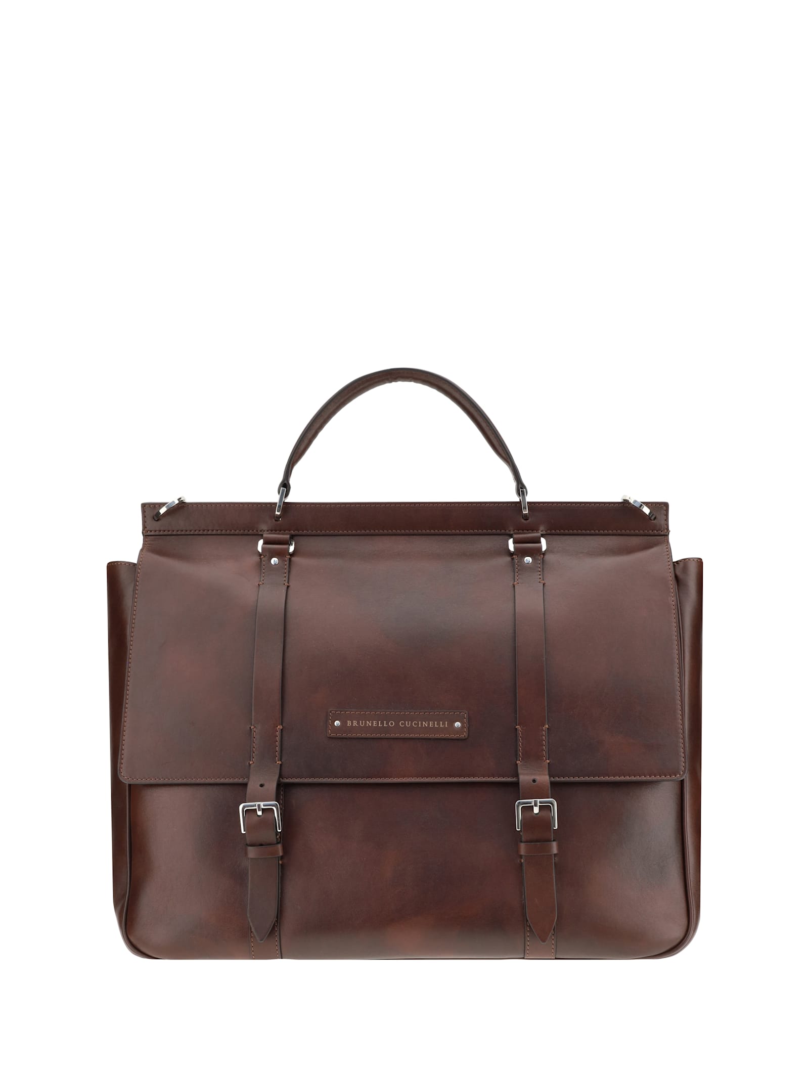 Brunello Cucinelli Leather Travel Bag