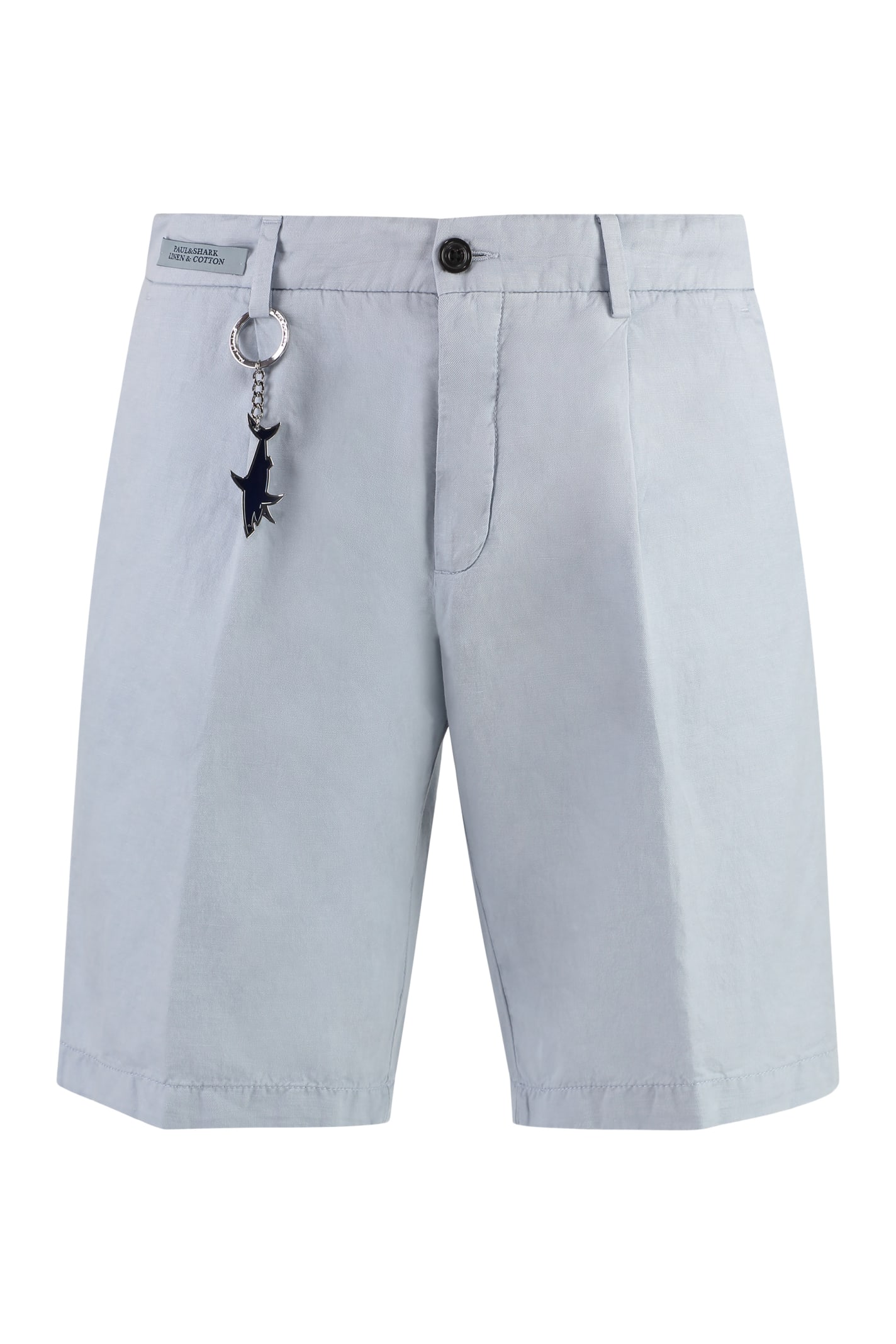 Paul & Shark Cotton And Linen Bermuda-shorts