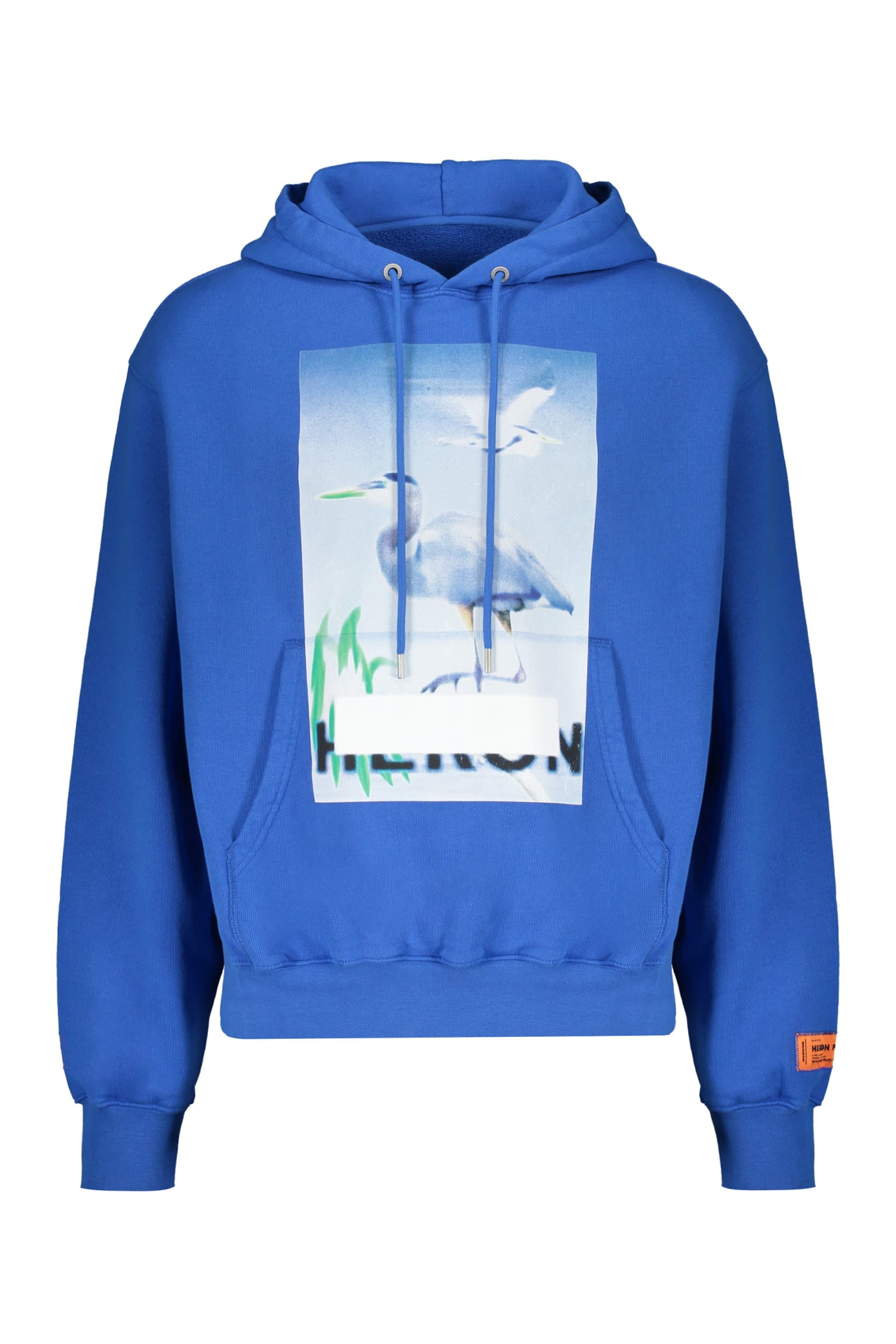 HERON PRESTON Printed Cotton Sweatshirt