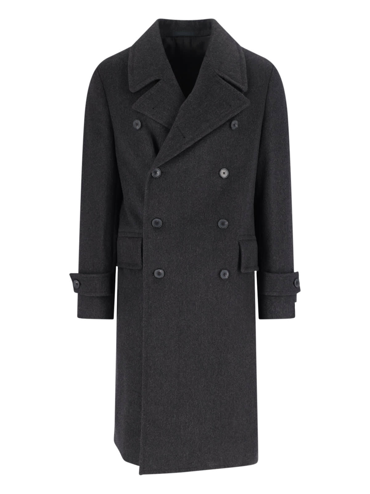 Caruso Double-breasted Wool Coat