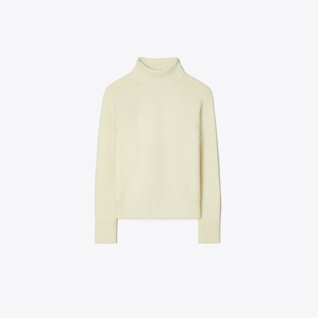 Tory Burch Wool Turtleneck Sweater