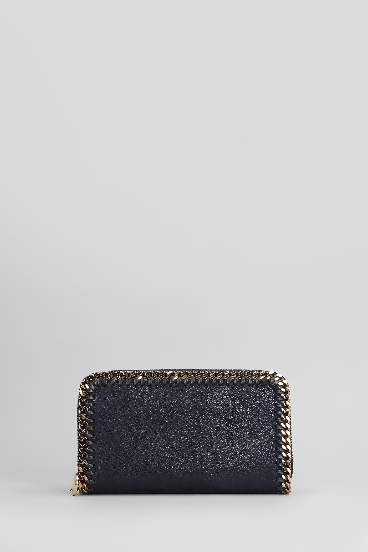 Stella McCartney Falabella Wallet In Blue Polyester