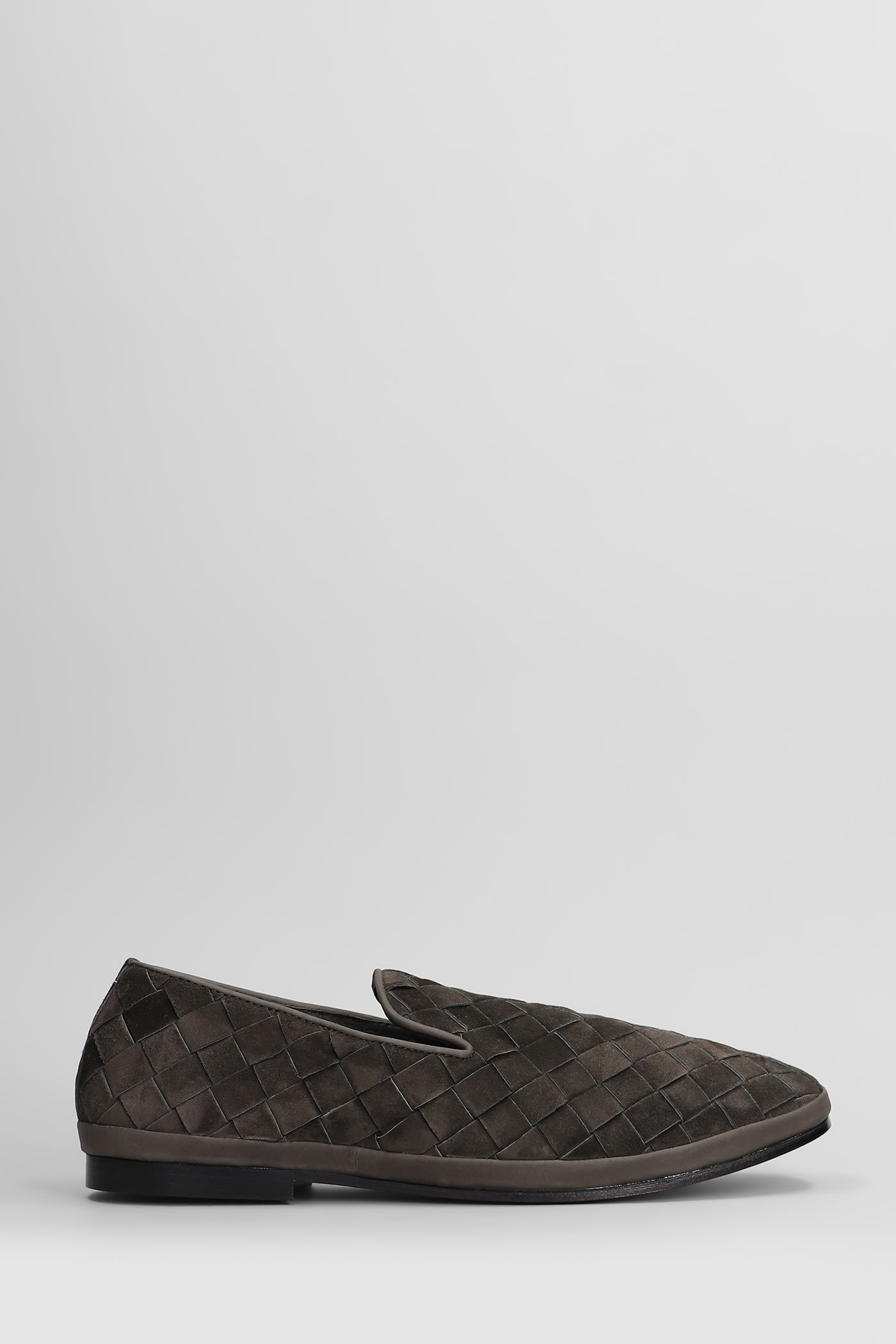 Henderson Baracco Loafers In Brown Suede