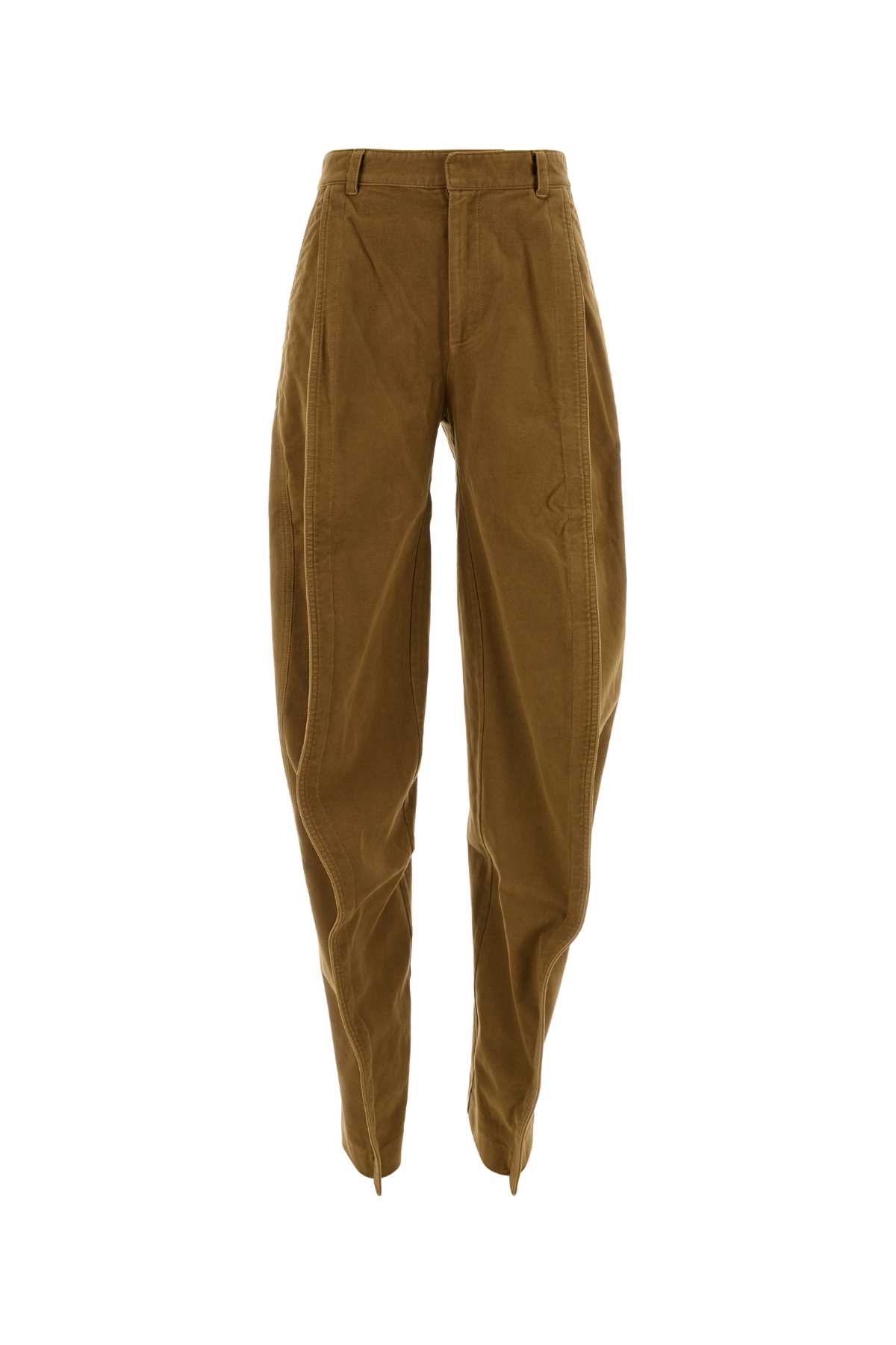 Y/Project Caramel Stretch Velvet Pant