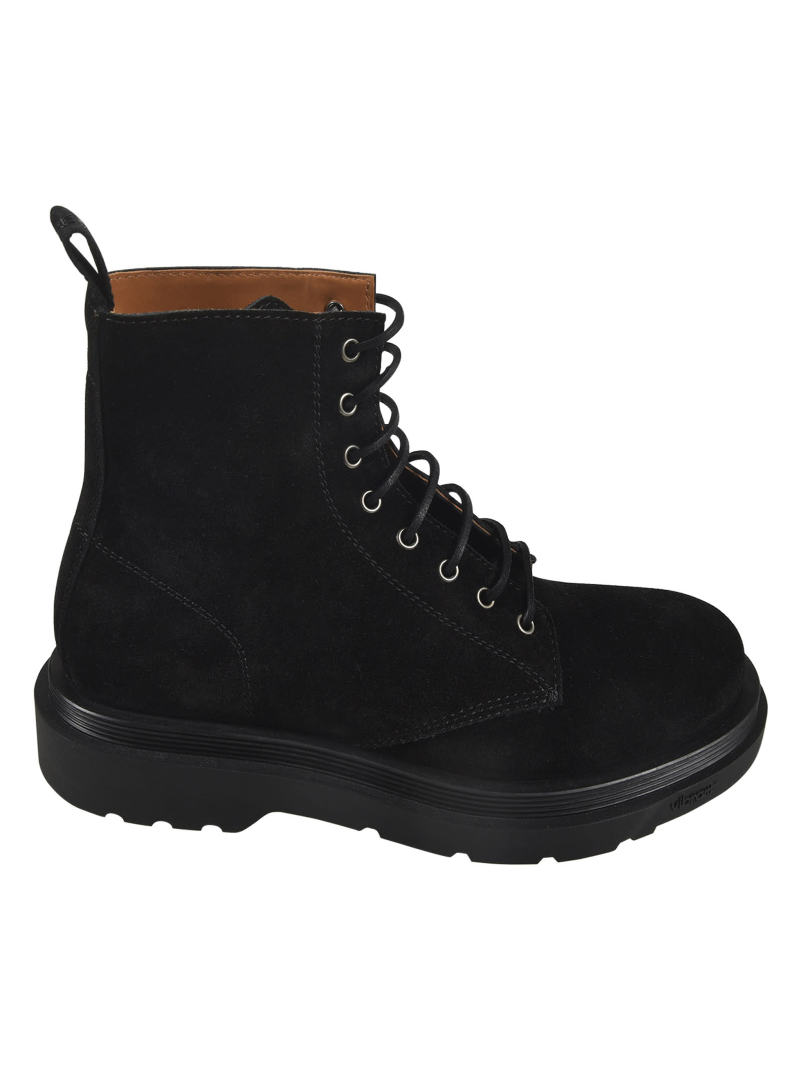 Buttero Stitched Lace-up Boots