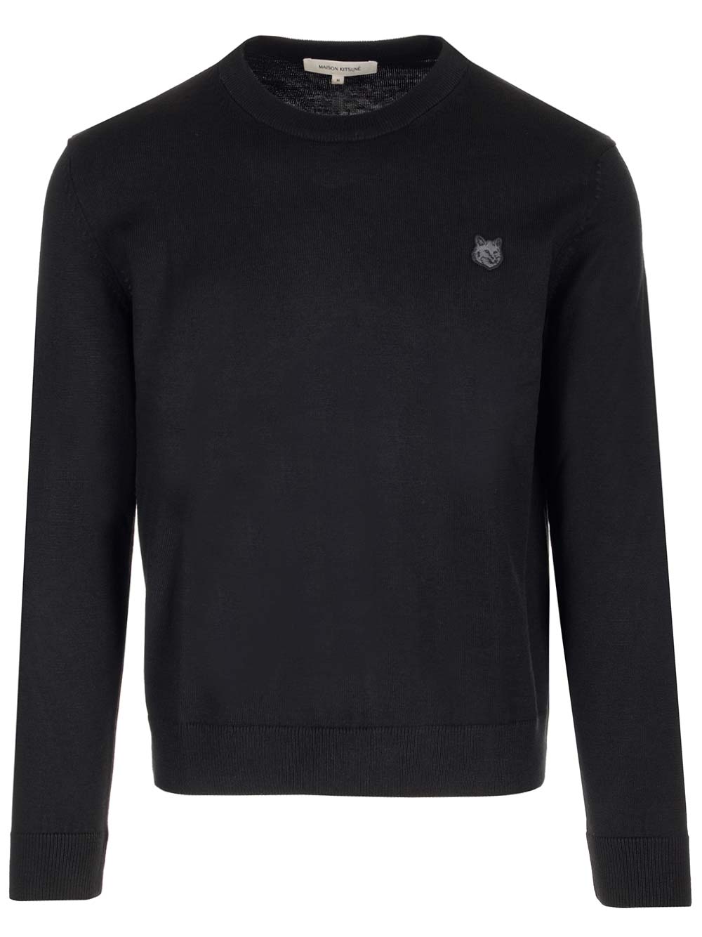 Maison Kitsuné Long Sleeve Merino Wool Jumper