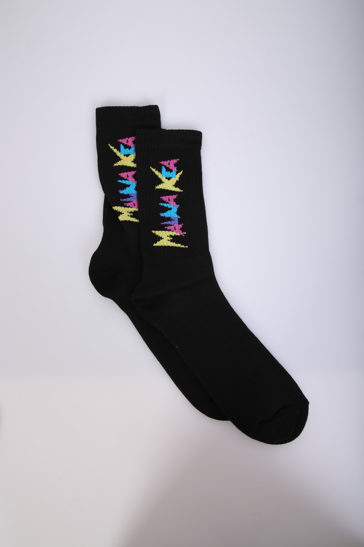Mauna Kea Cotton Blend Logo Socks