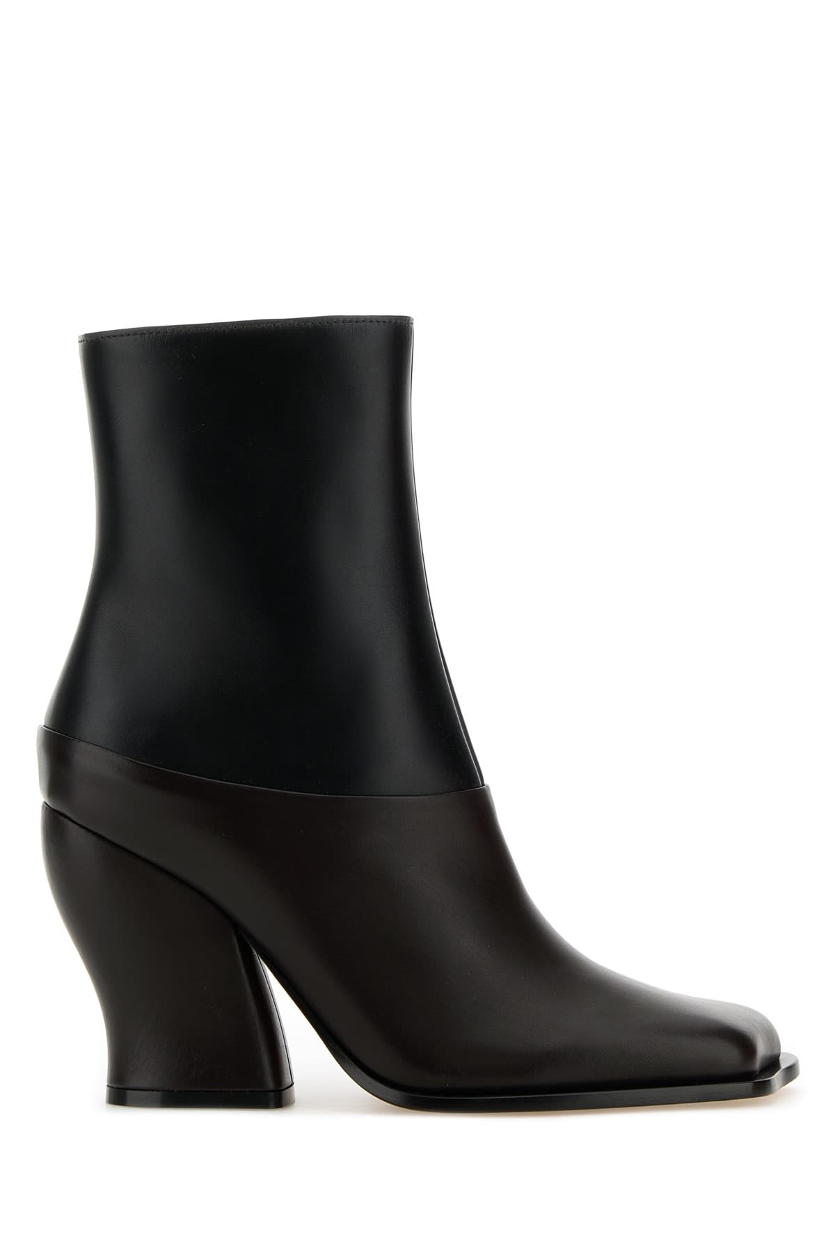 Loewe Two-tone Leather Onda Ankle Boots