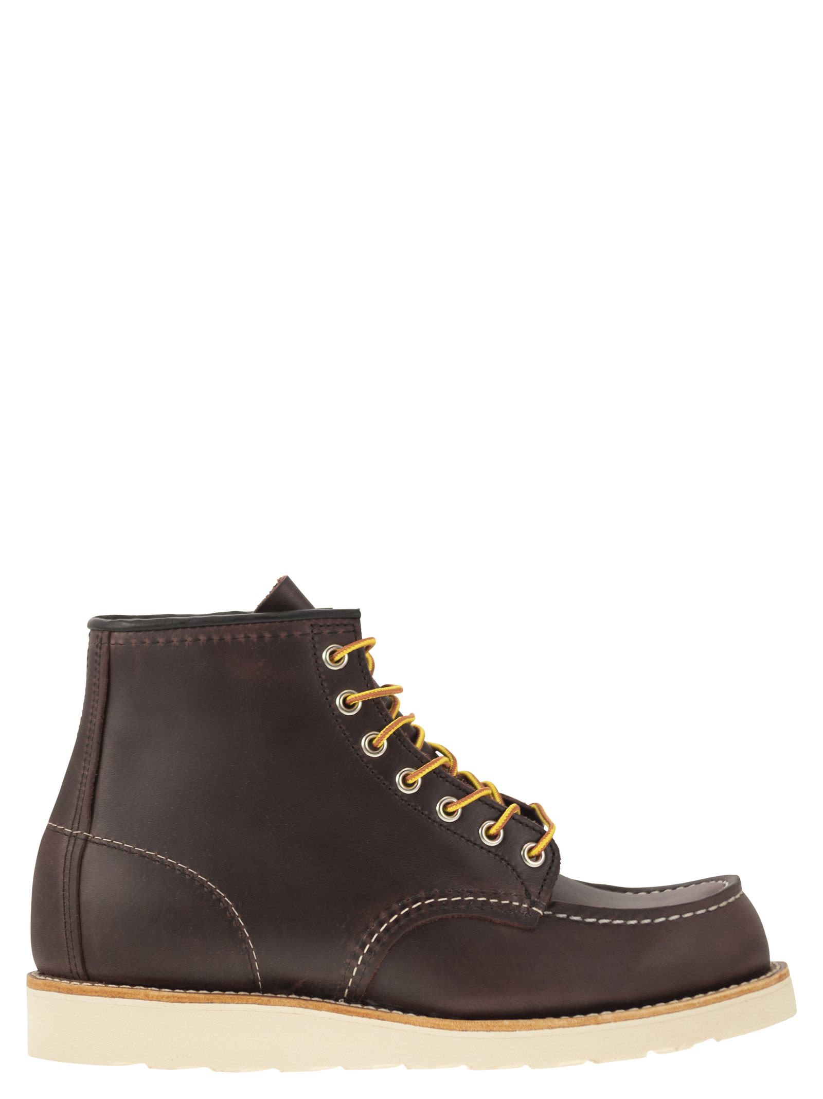 Red Wing 经典莫卡辛带鞋带皮靴