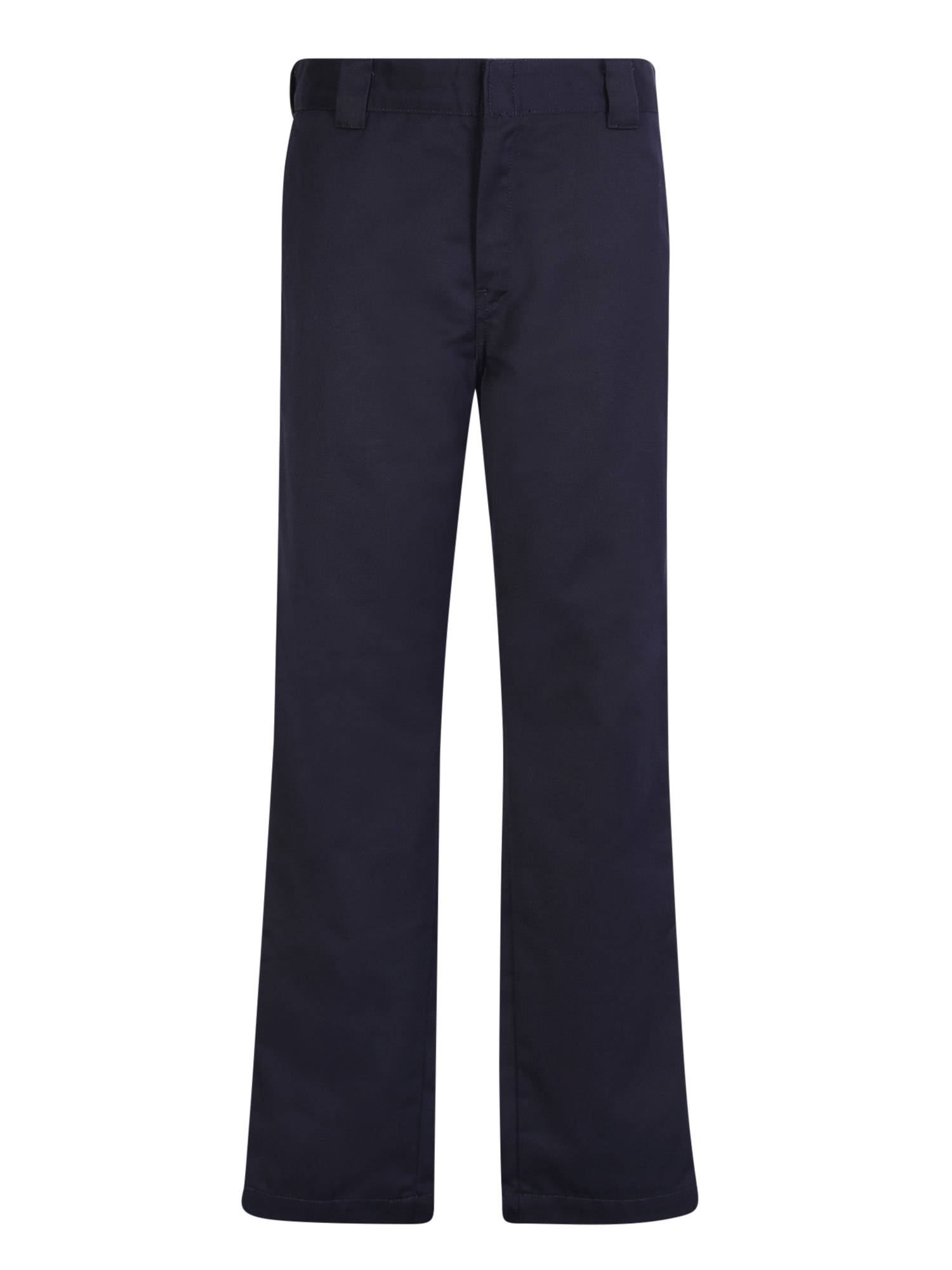 Carhartt Straight Leg Trousers In Cotton Blend