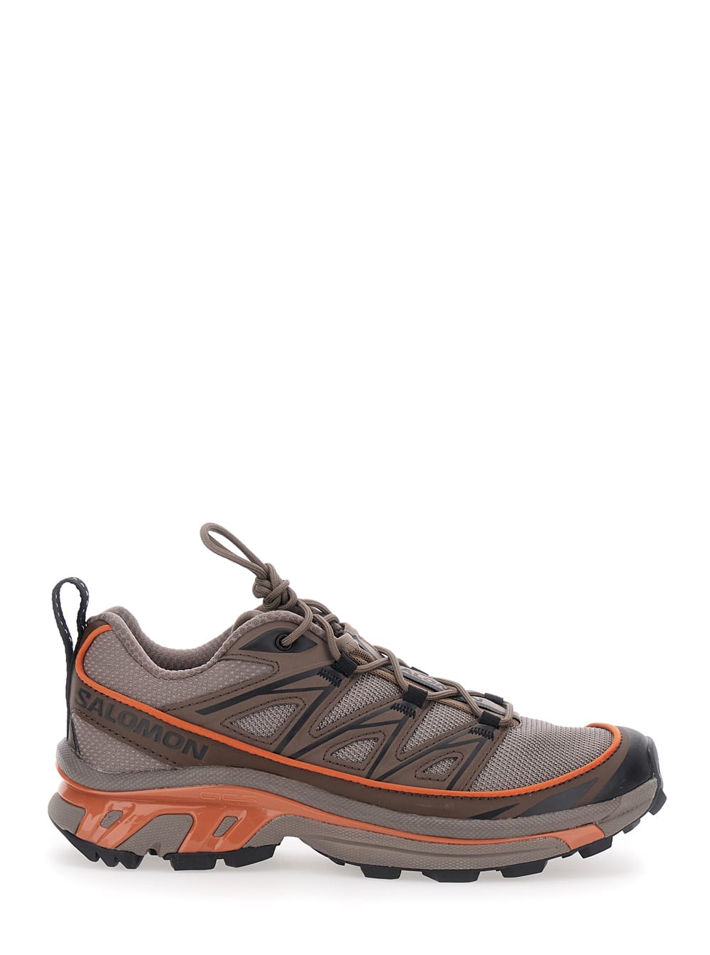 Salomon xt-6 Expanse Brown Sneakers With Logo Applied On The Tongue And Chunky Sole In Fabric Unisex