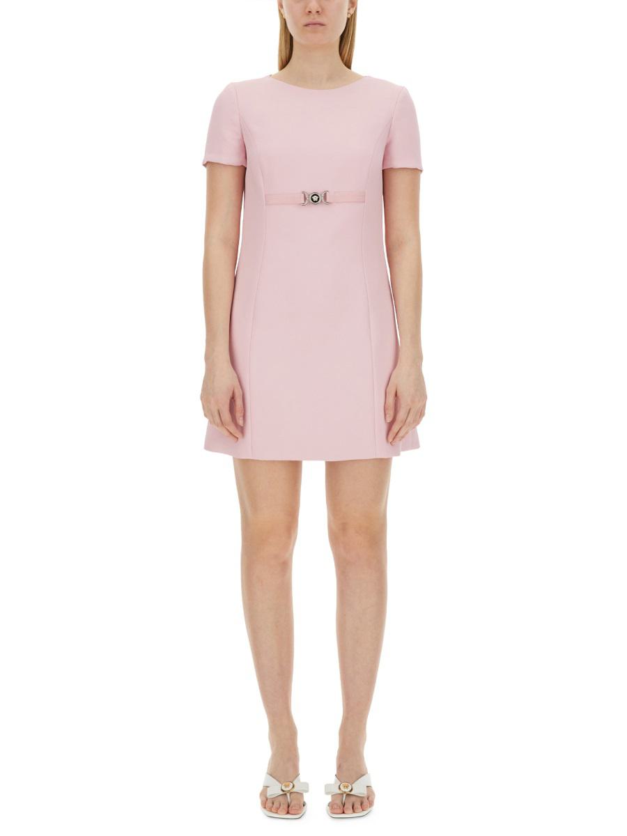Versace Medusa '95 Short-Sleeved Mini Dress