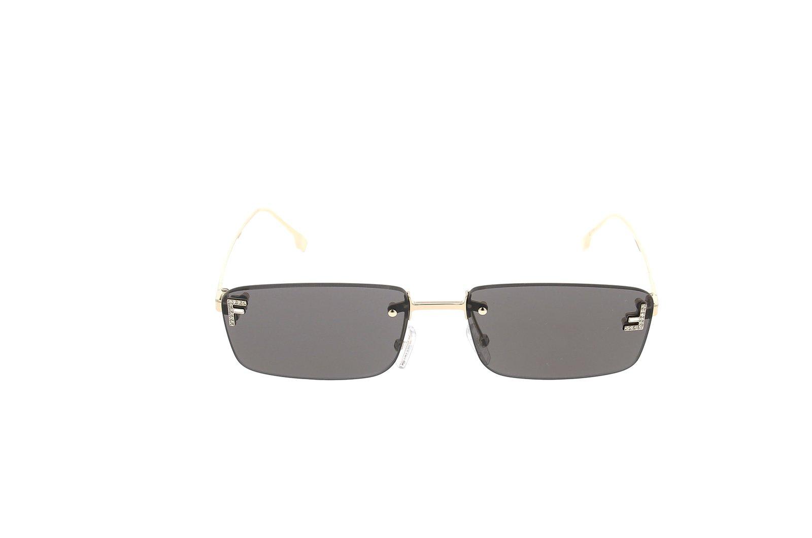Fendi Eyewear Rectangle-frame Sunglasses