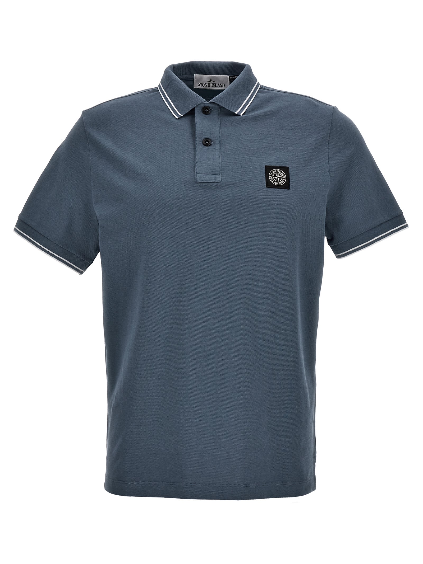 Stone Island Logo Polo Shirt