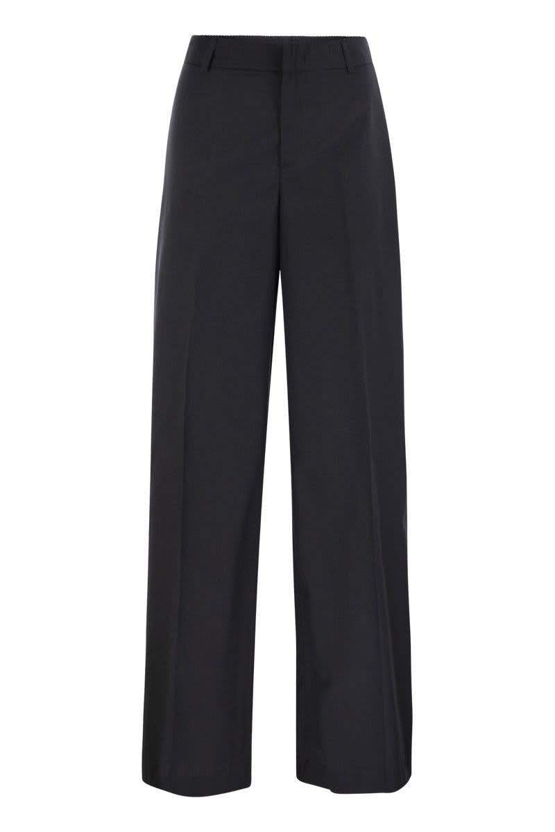 Pt Torino Lorenza - Lyocell And Cotton Trousers