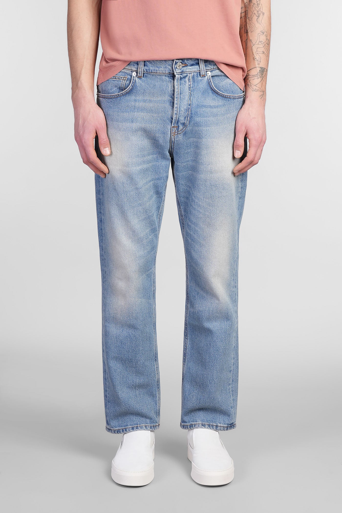 Mauro Grifoni Jeans In Blue Denim