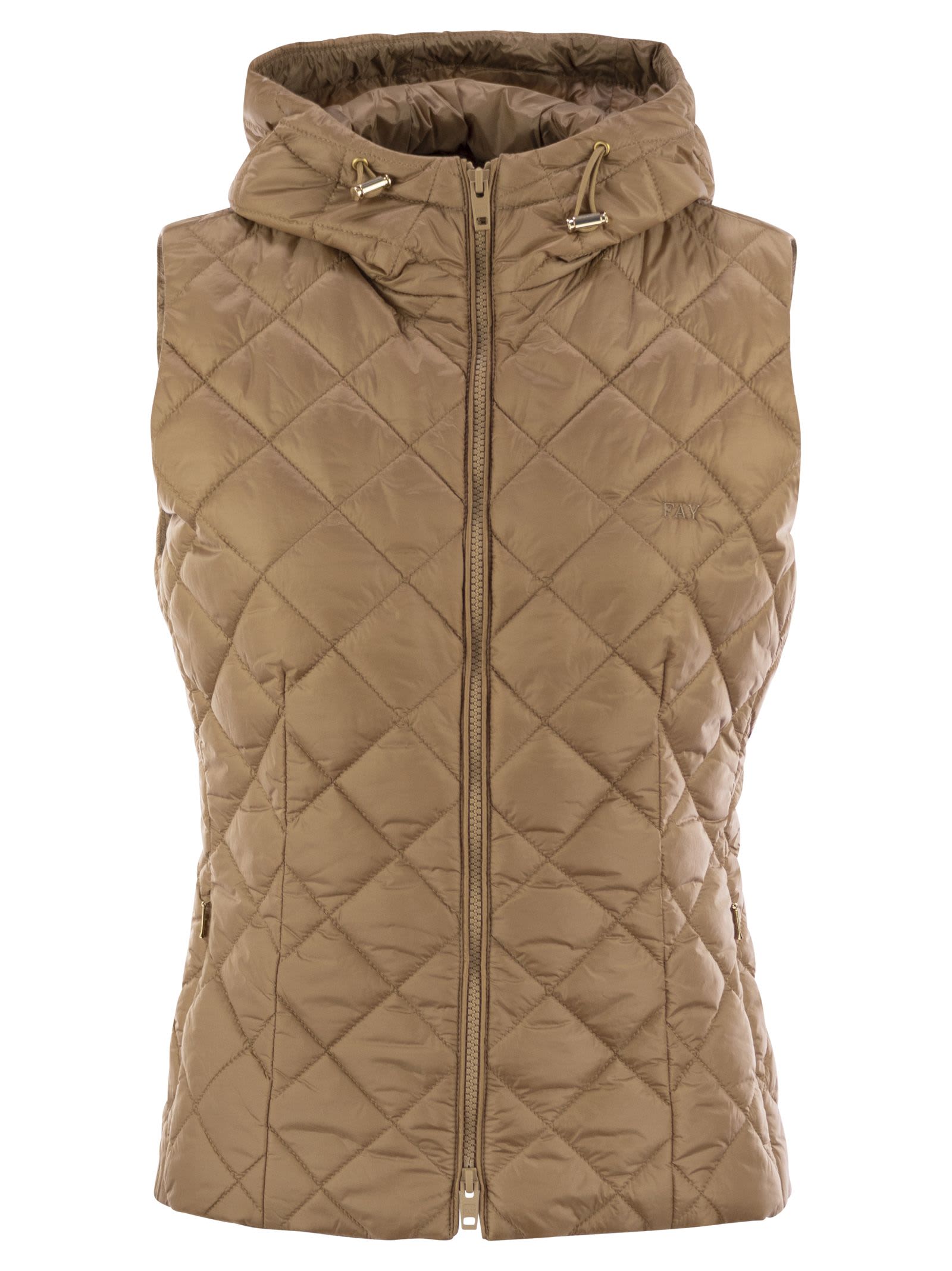 Fay Quilted Nylon Waistcoat
