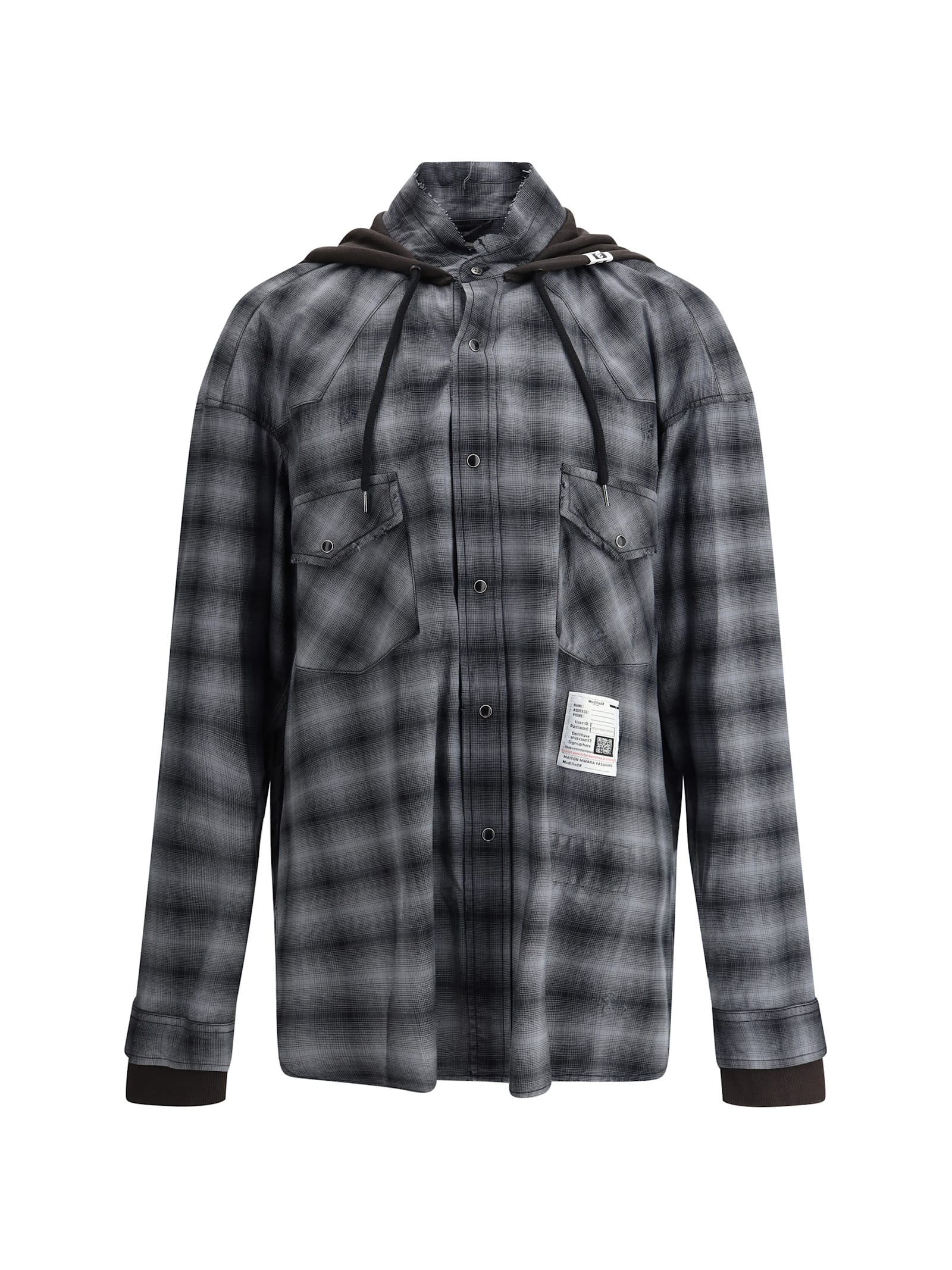 Mihara Yasuhiro Hooded Shirt