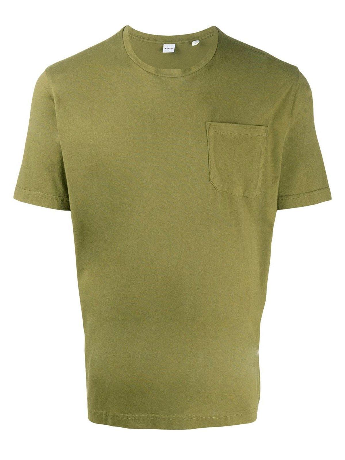 Aspesi Short-sleeved Crewneck T-shirt