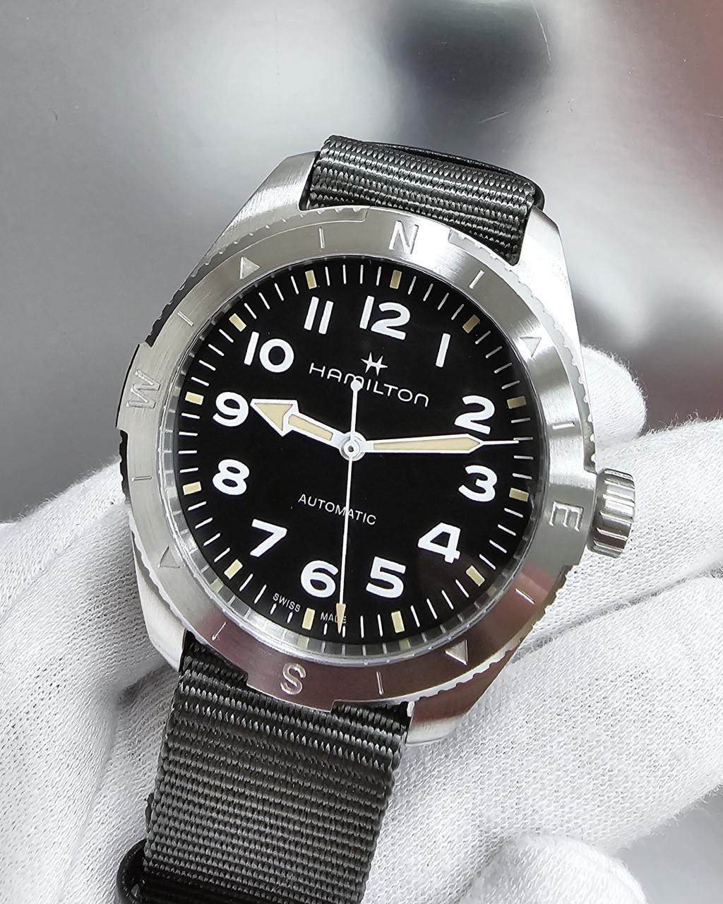 HAMILTON Khaki Field Expedition Auto 41 MM Black Dial Men's Watch H70315930