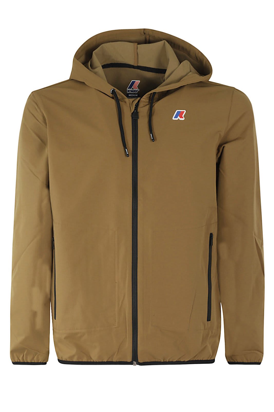 K-Way Zipped Drawstring Jacket