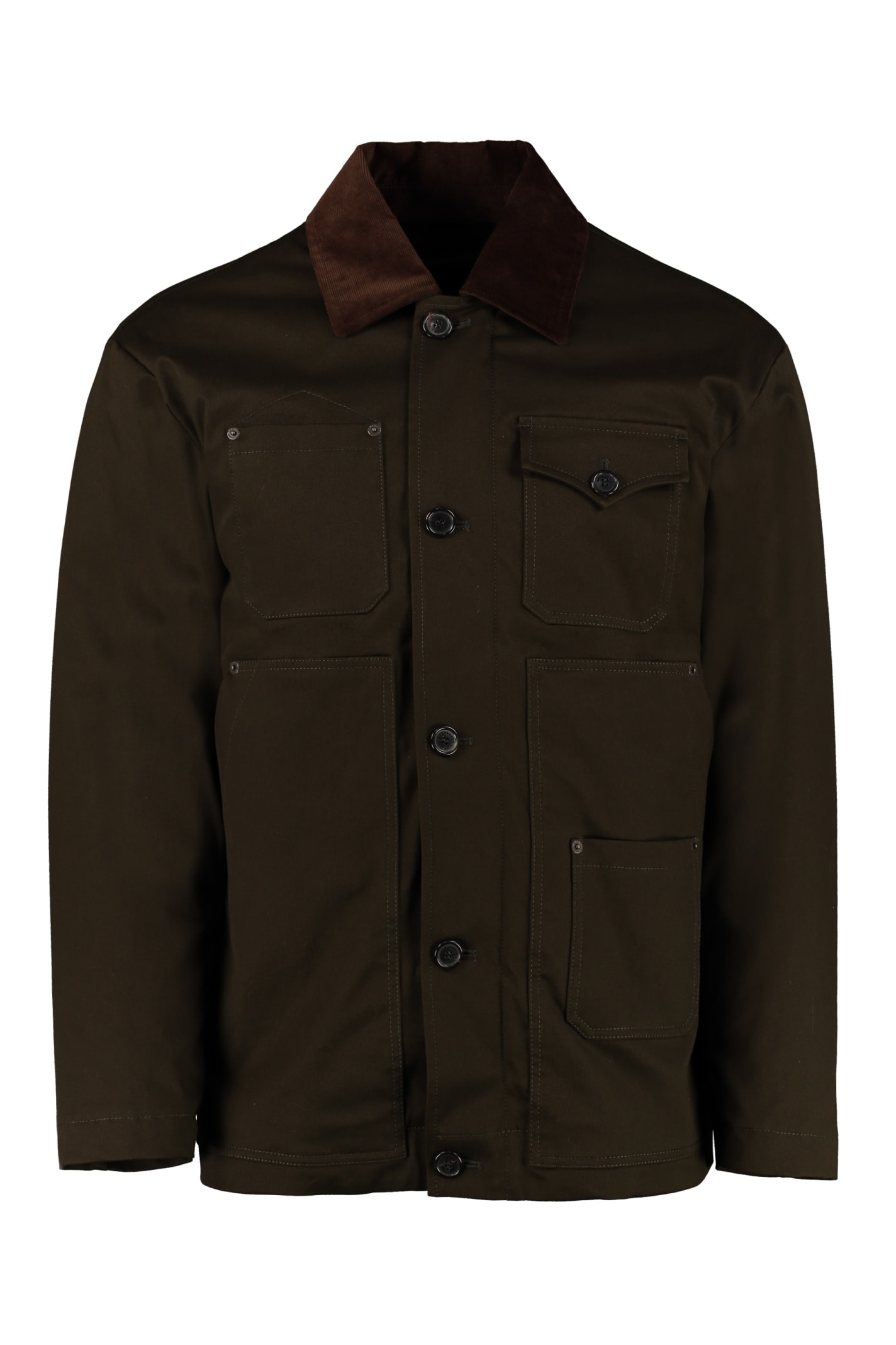 Dsquared2 Short Coat With Removable Down