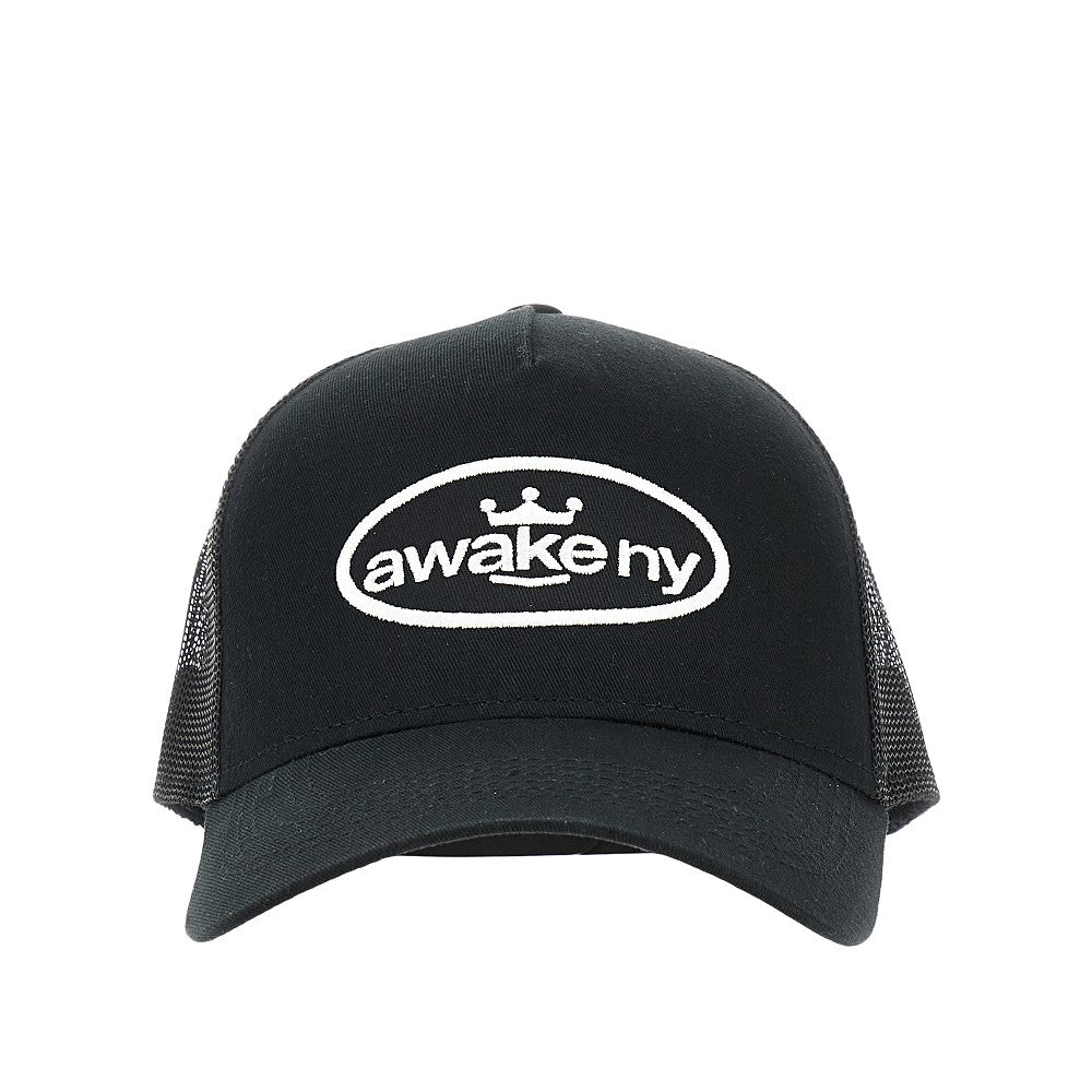 AWAKE NY '国王Logo' 卡车司机帽 男士