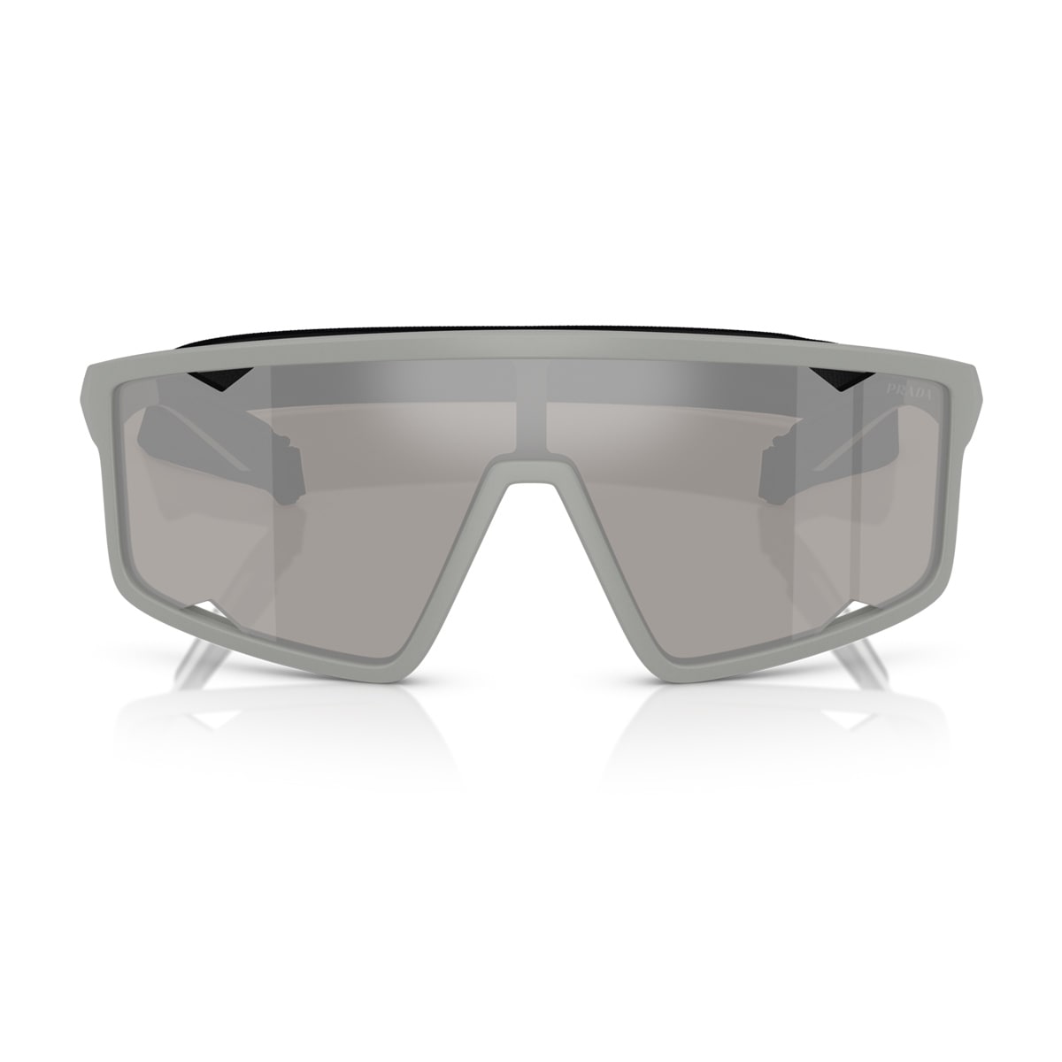 Prada Linea Rossa Ps A03s 13z05a Grigio Ferro Opaco Sunglasses