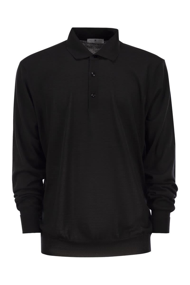Pt Torino Wool Polo Shirt