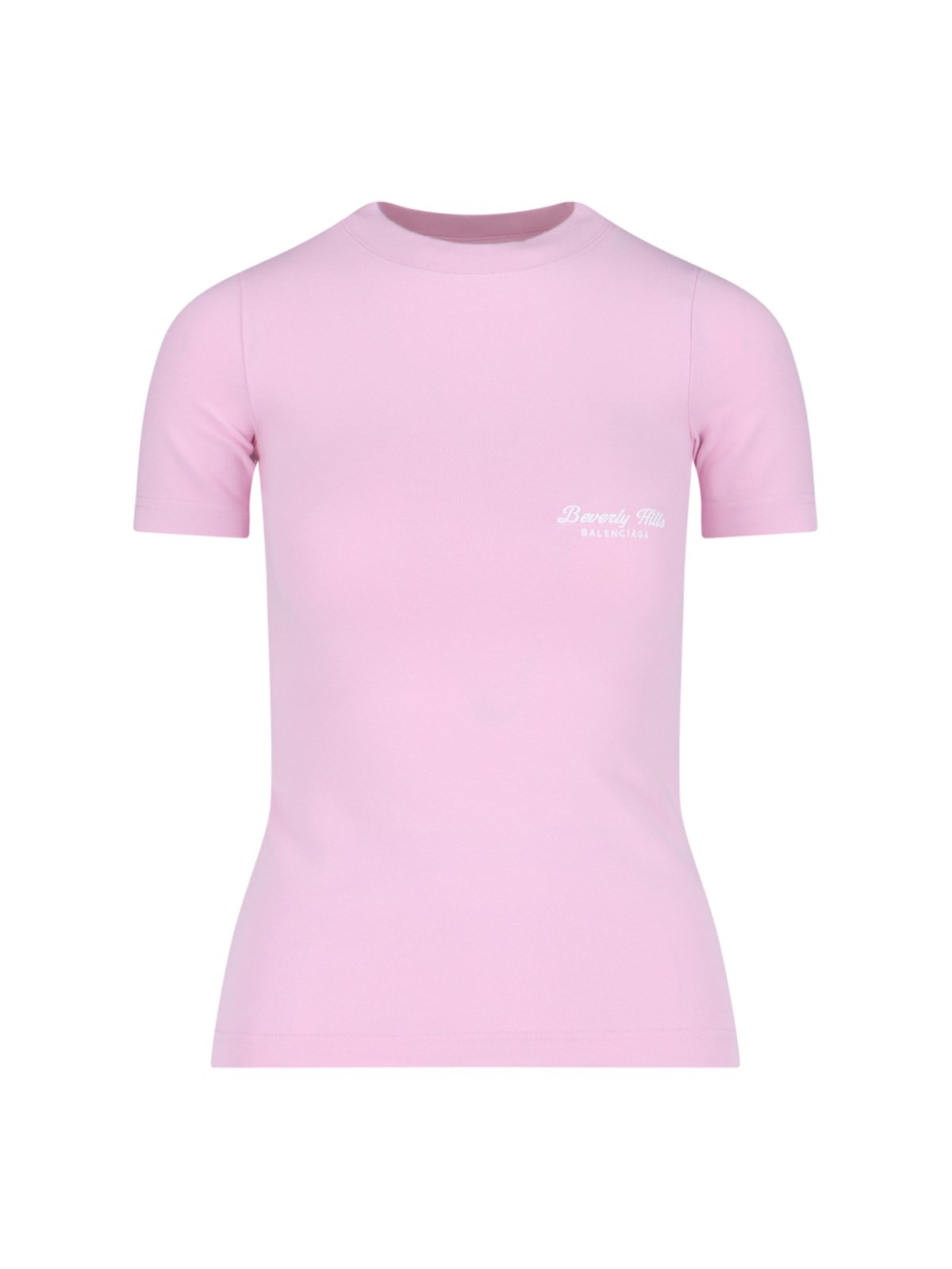 Balenciaga 'Beverly Hills' Stretch Jersey T-Shirt