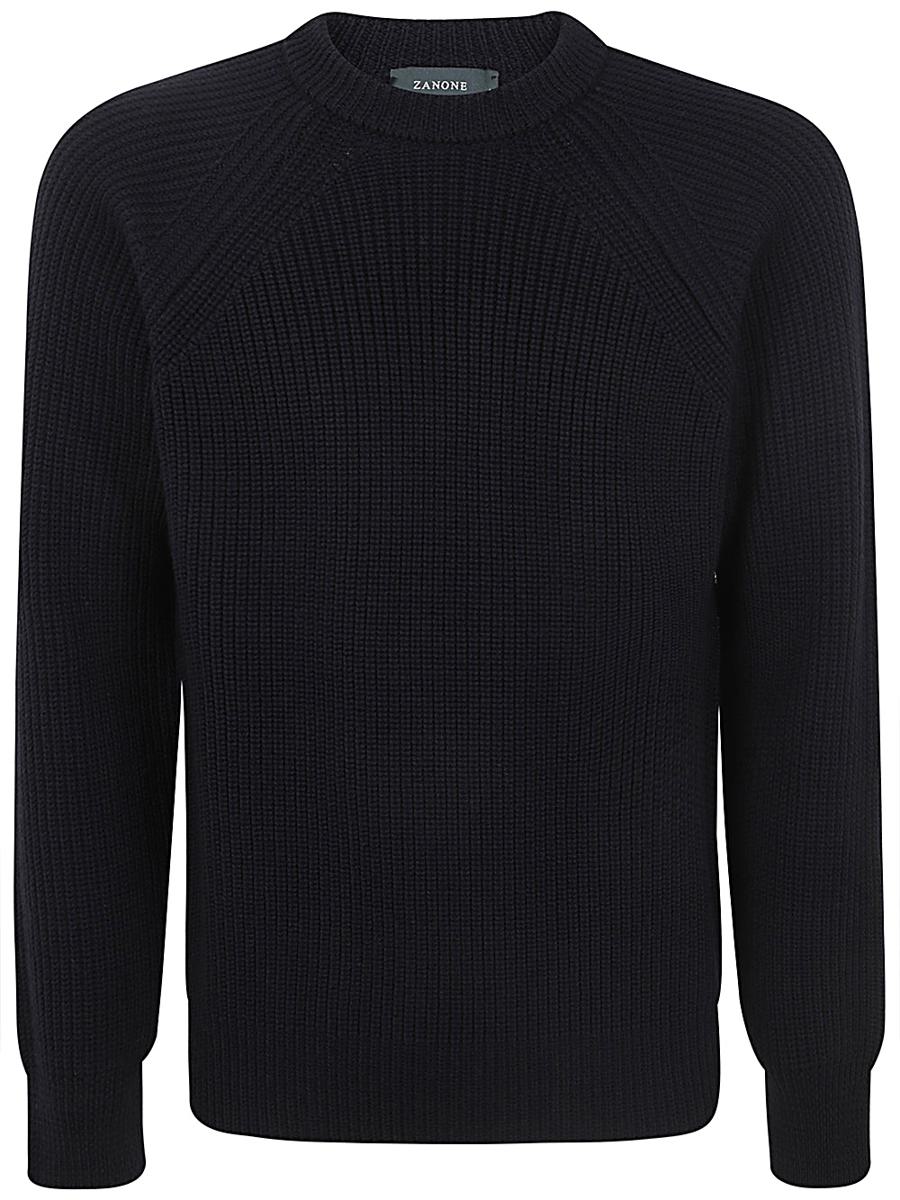 Zanone Crewneck Giro Rag Slim Fit Clothing
