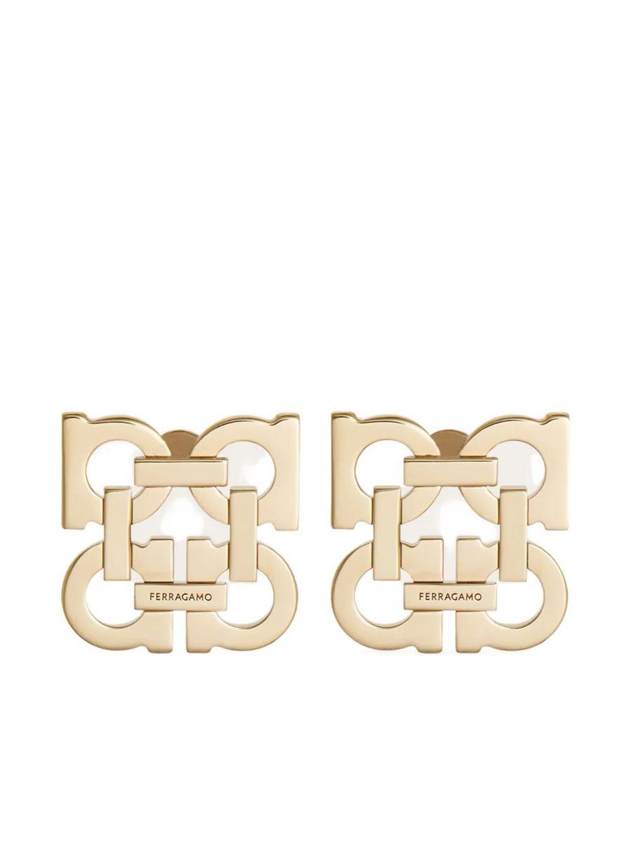 Salvatore Ferragamo Four Gancini耳夹