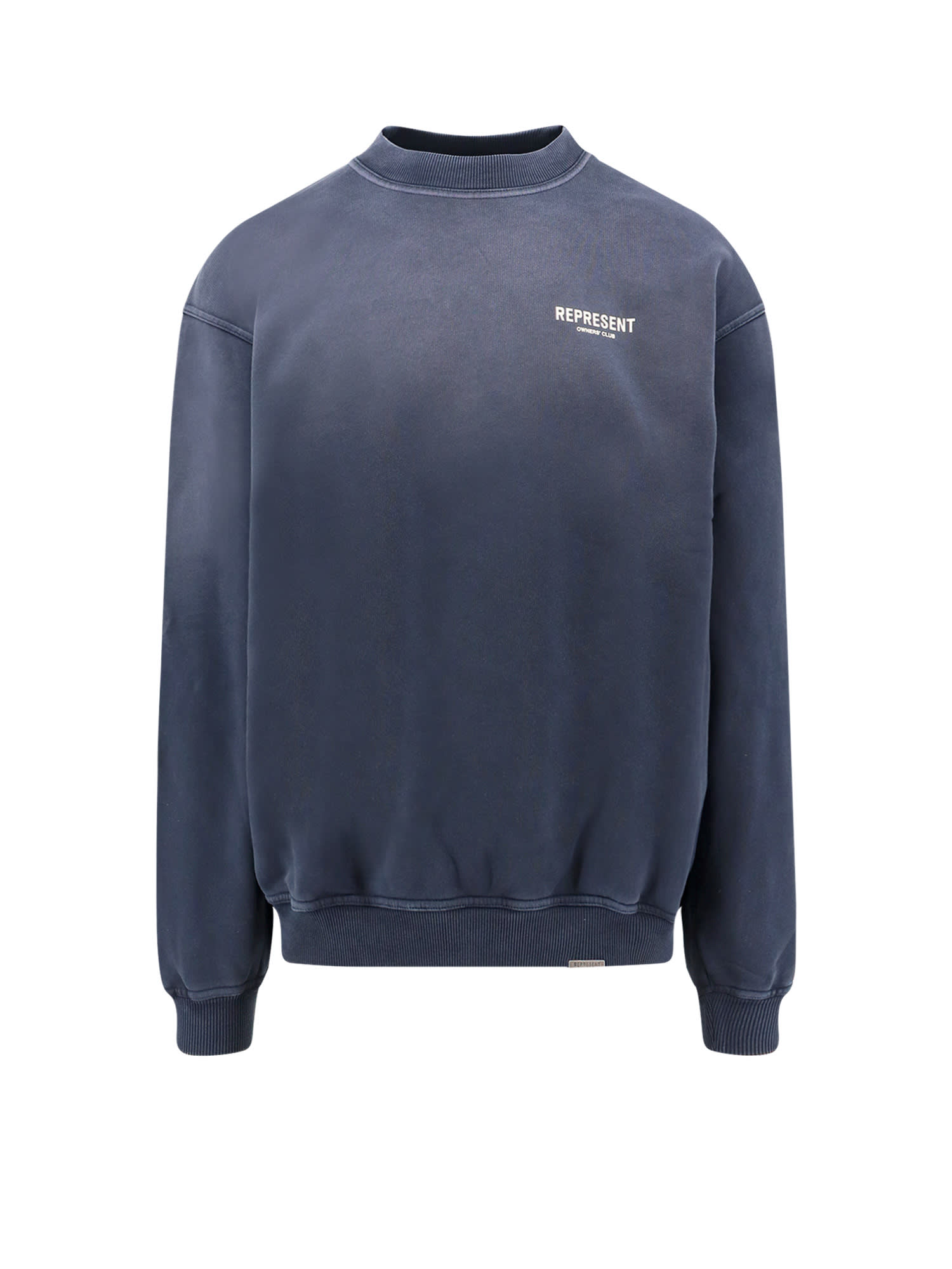 REPRESENT Owners Club Cotton Sweatshirt With Frontal Logo Print