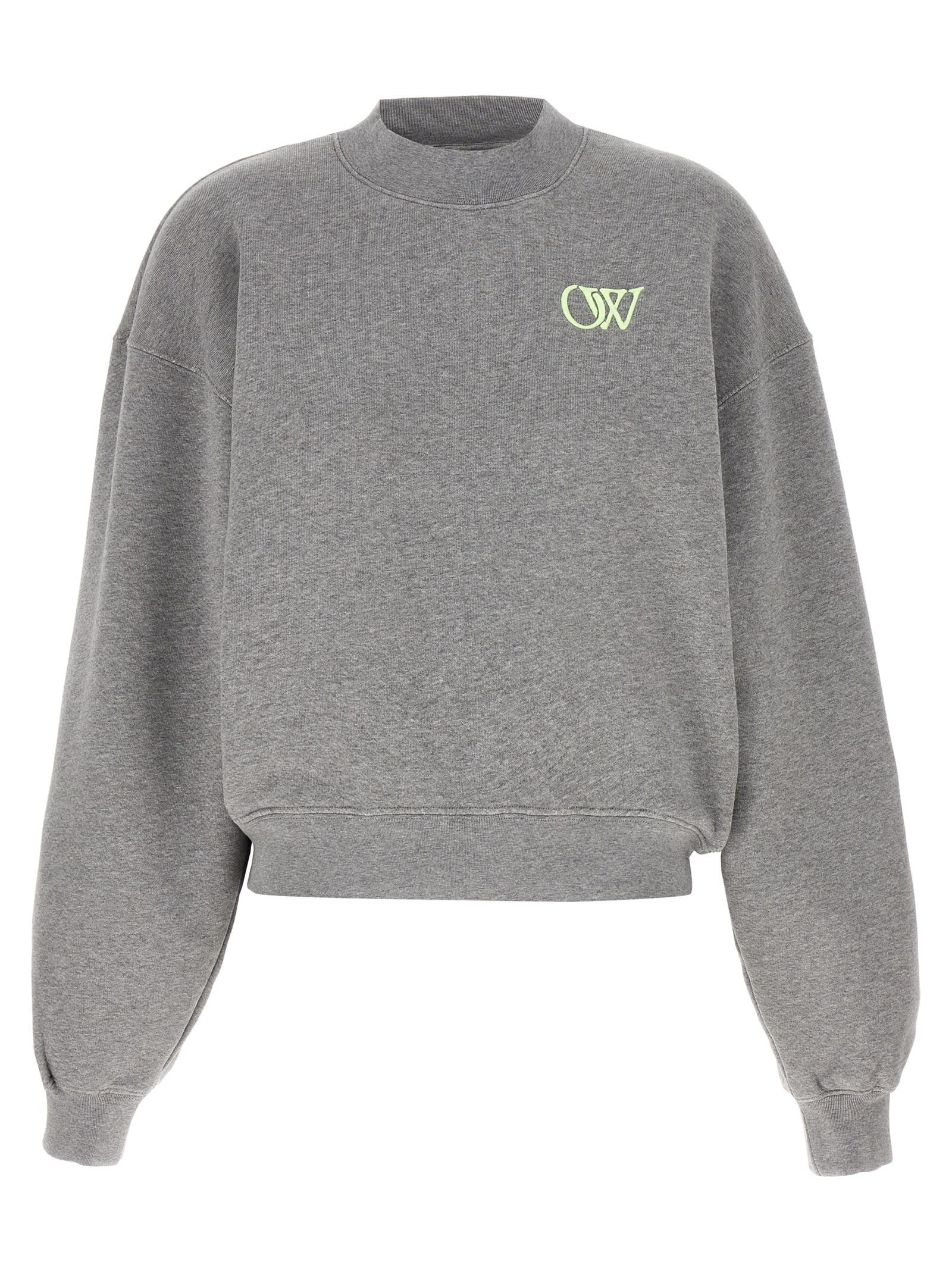 Off-White ow Embroidered Sweatshirt