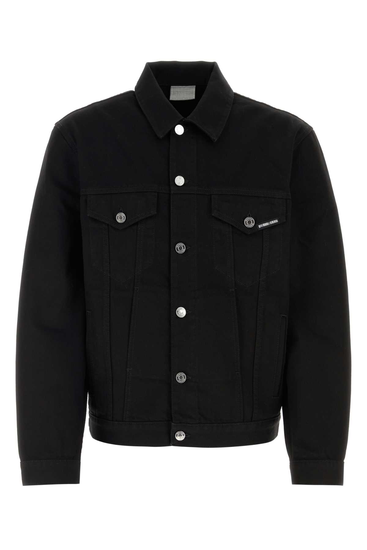 VTMNTS Black Denim Paris Jacket