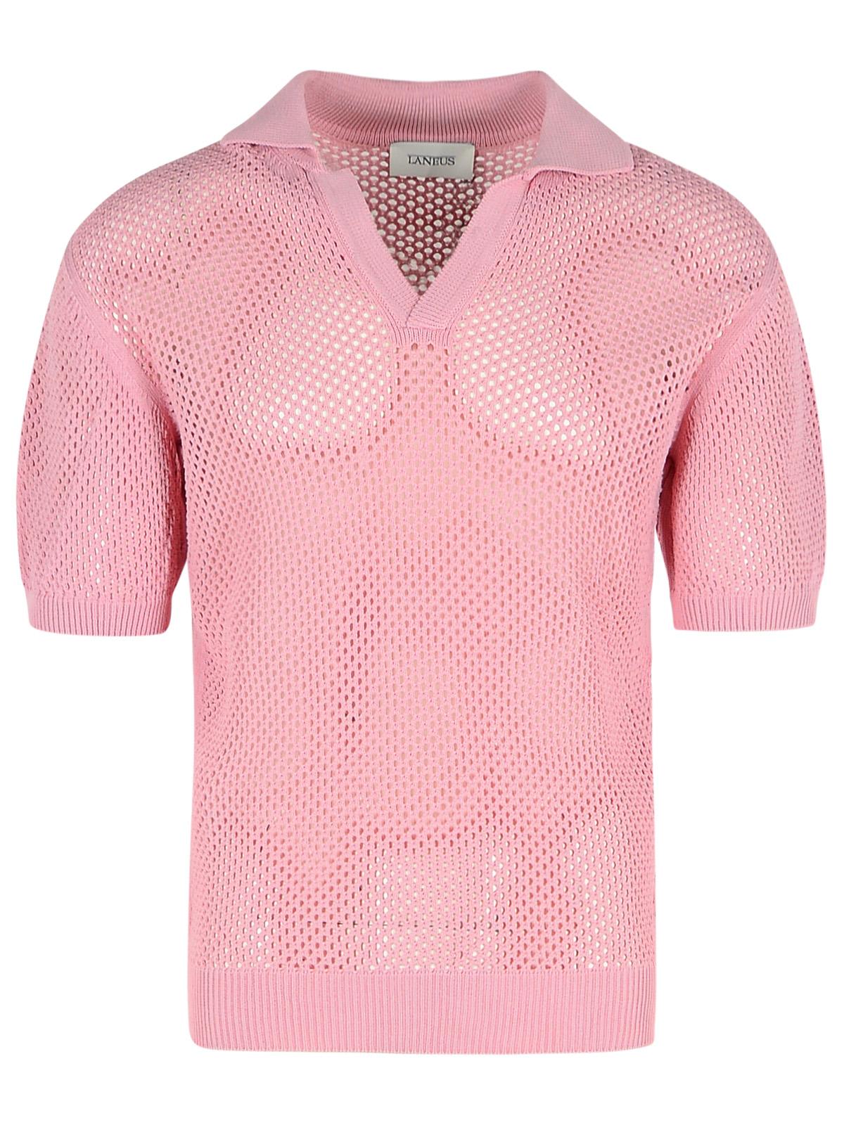 Laneus Pink Viscose Blend Sweater