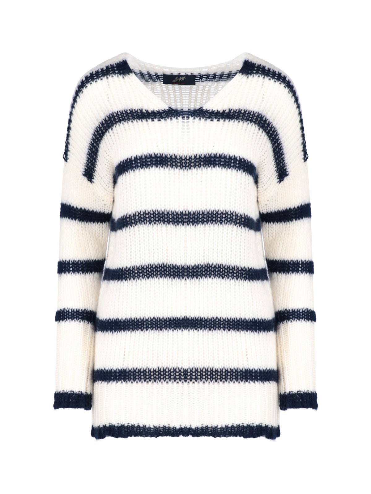 Seafarer Striped Maxi Sweater