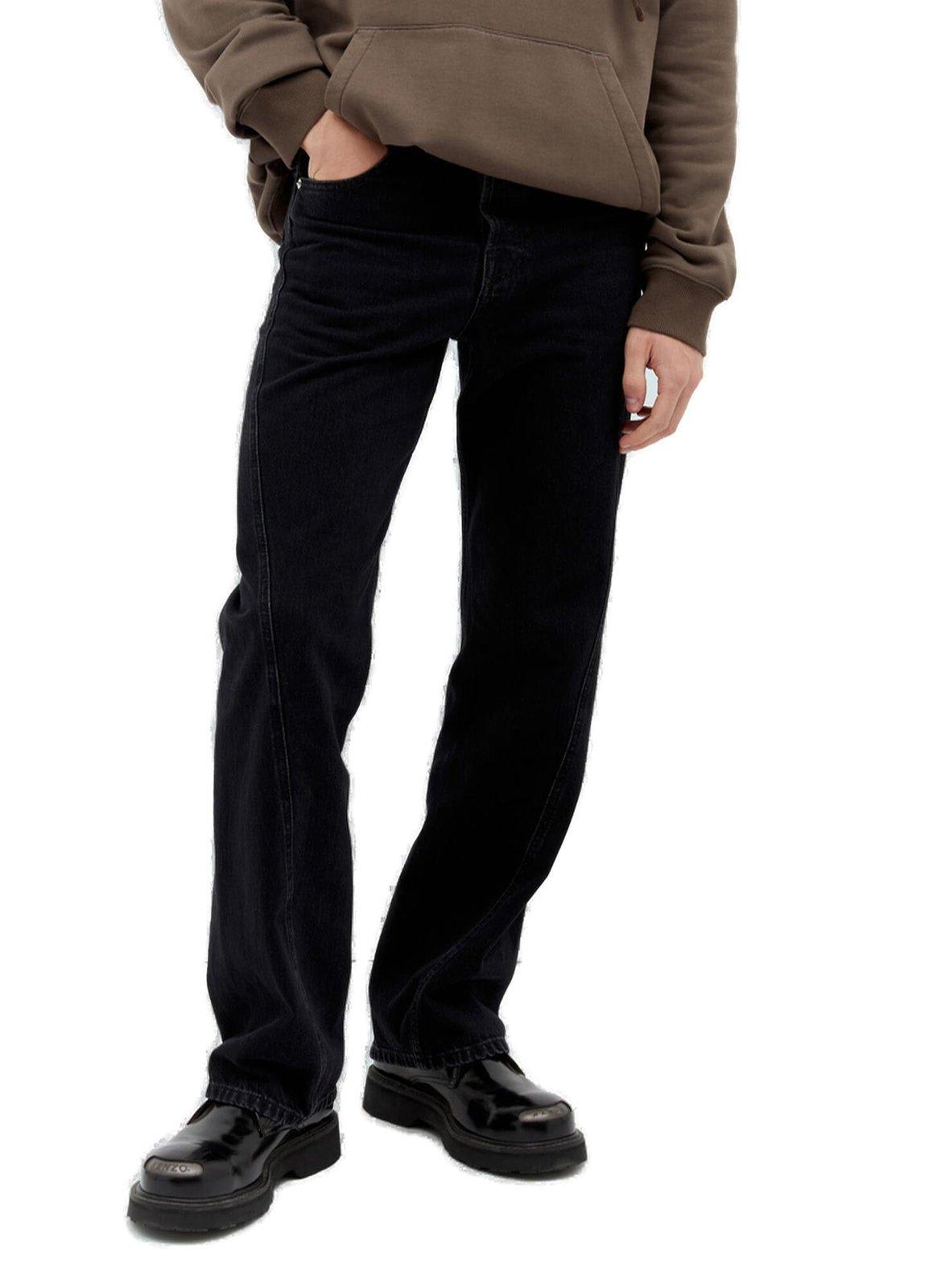 Lanvin Mid-rise Twisted Jeans