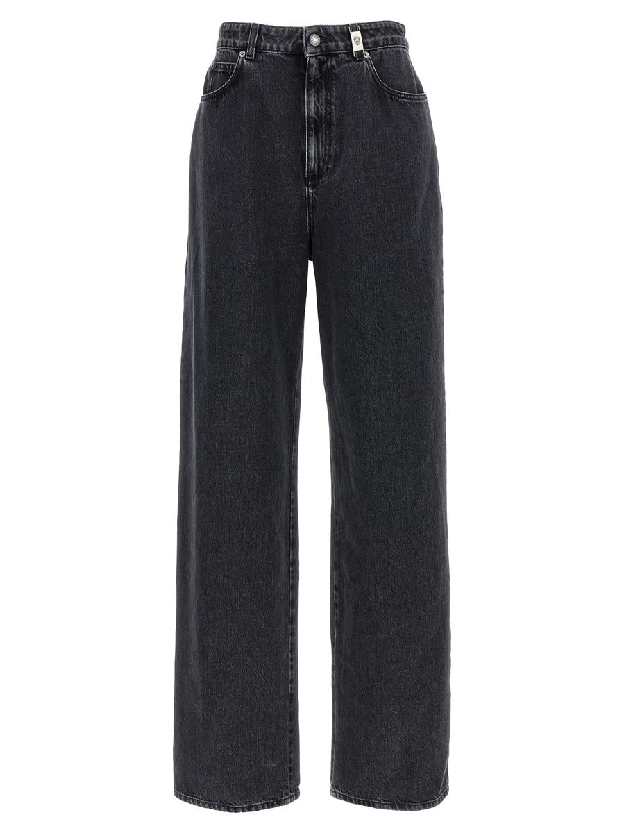 Alexander McQueen Wide Leg Jeans