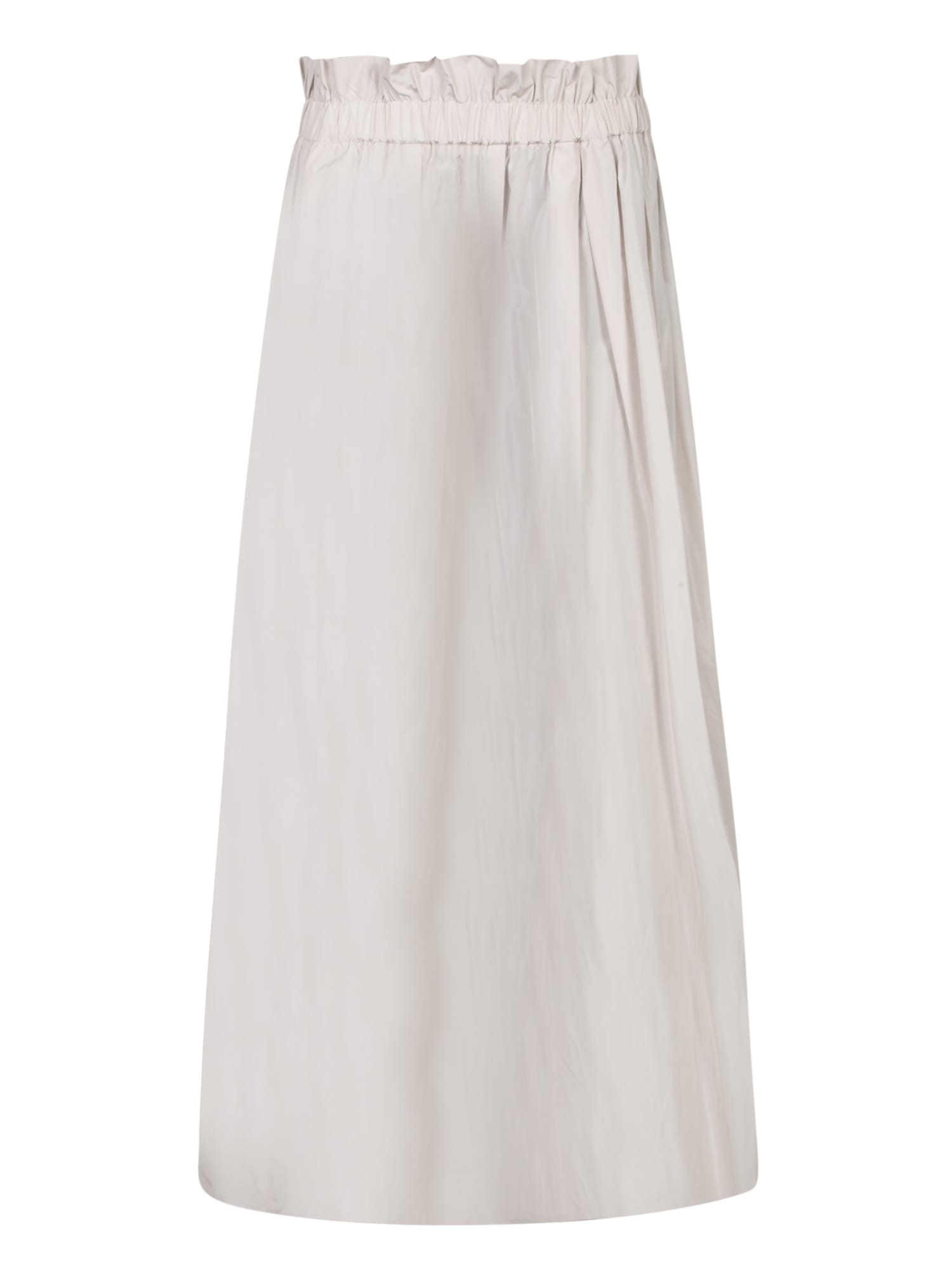 Herno New Taffeta Skirt Beige