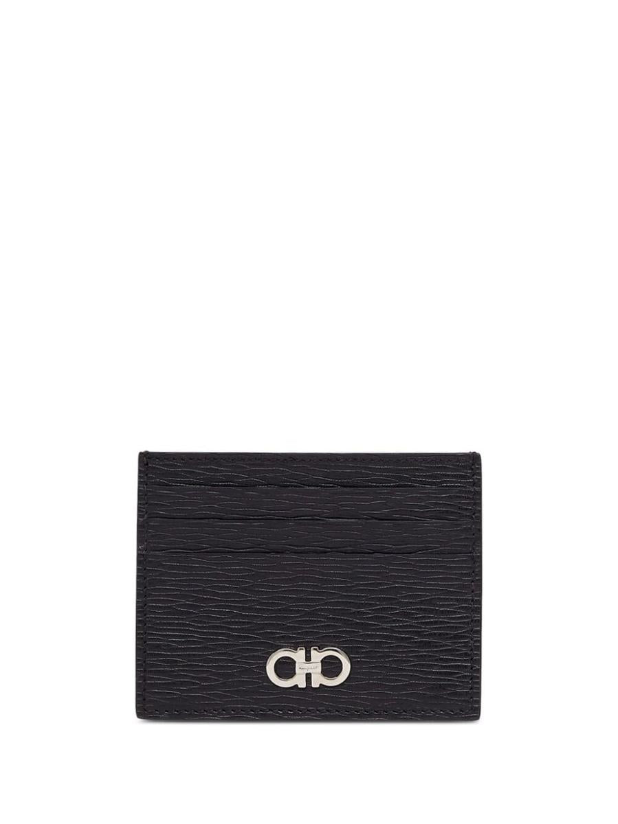 Salvatore Ferragamo 双色Gancini卡包