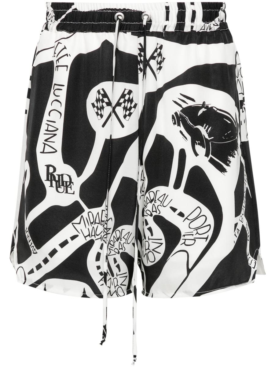 Rhude Strada Silk Short Clothing