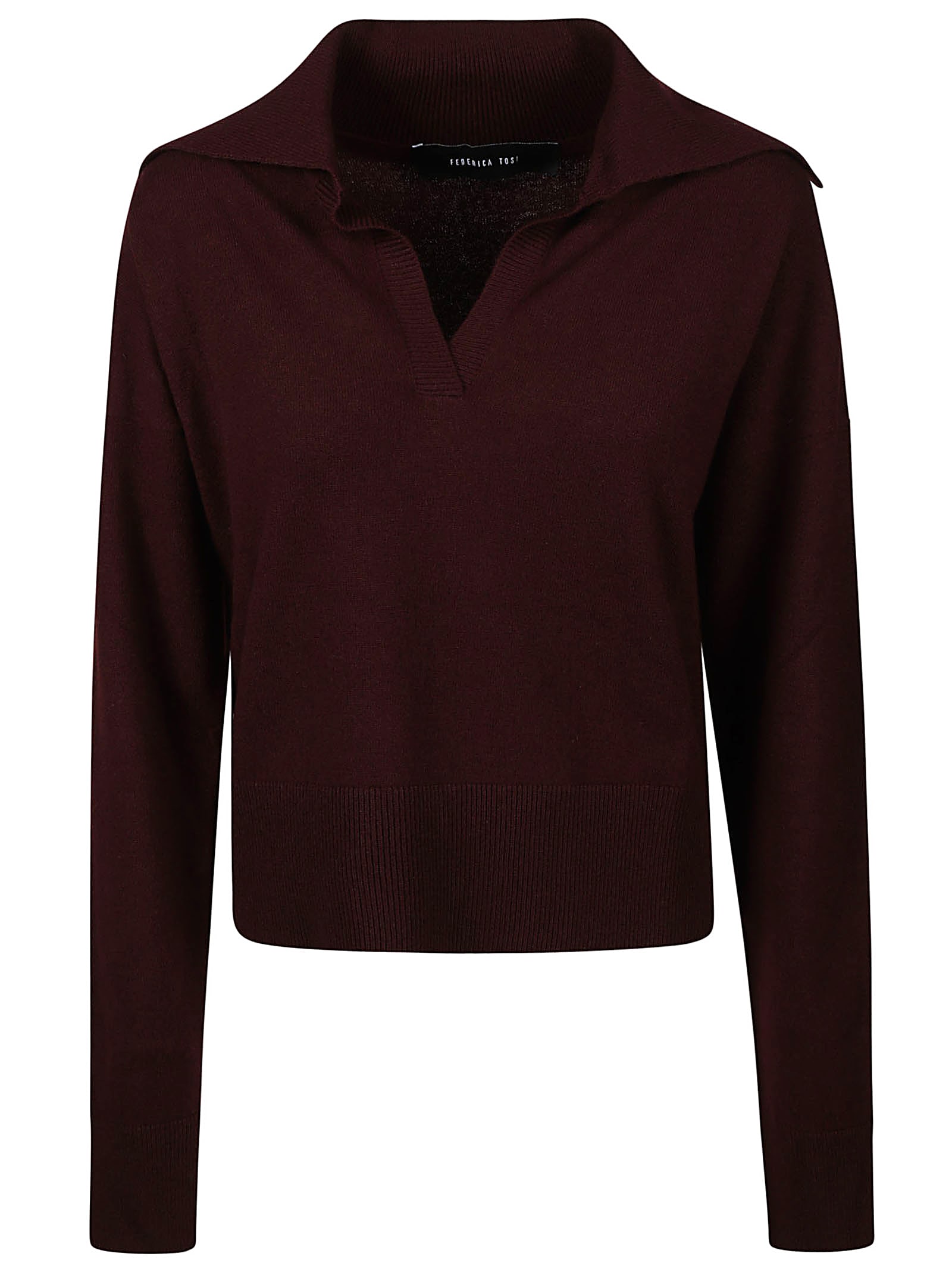 Federica Tosi Polo Neck Sweater