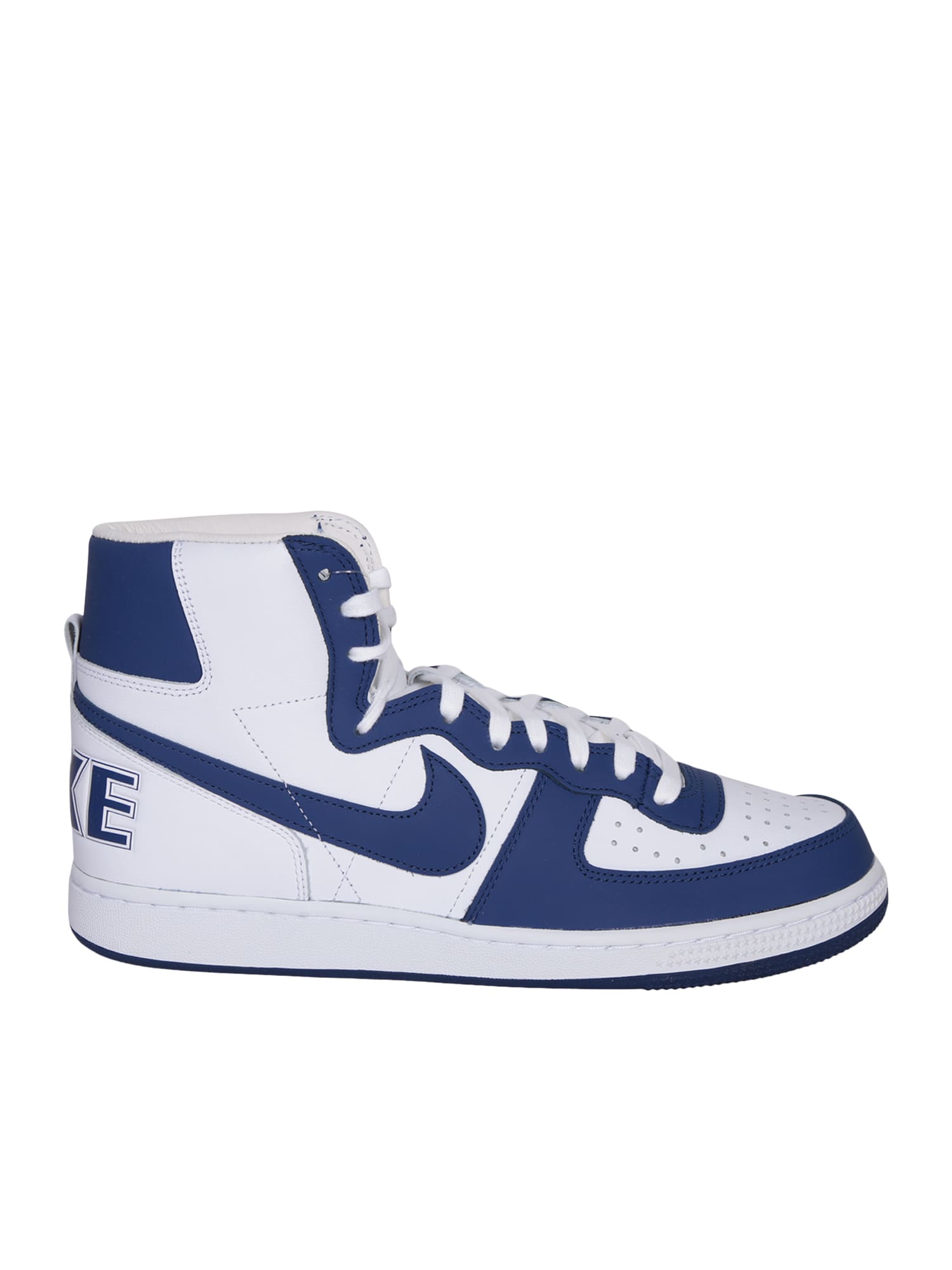 Comme Des Garçons Homme Plus Sneakers High-top Nike Terminator Blue/white