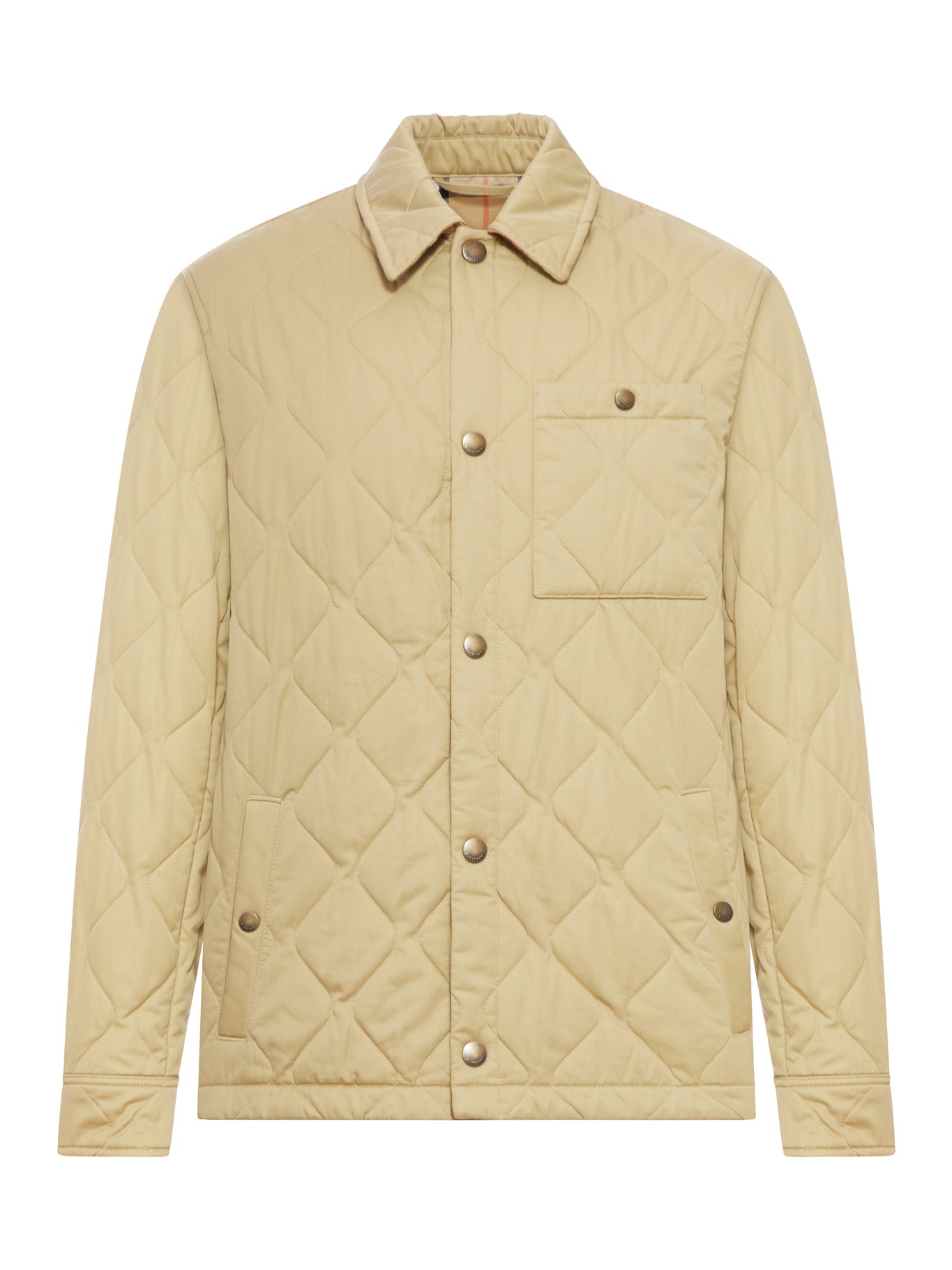 QUILTED JACKET - Burberry - Man